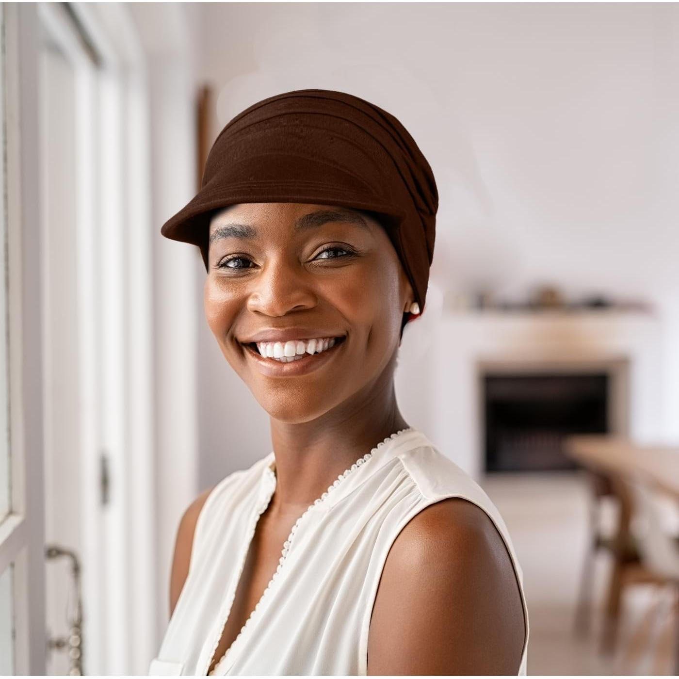 6 Gorras Suaves para Cáncer Mujeres - Quimioterapia Elegantes