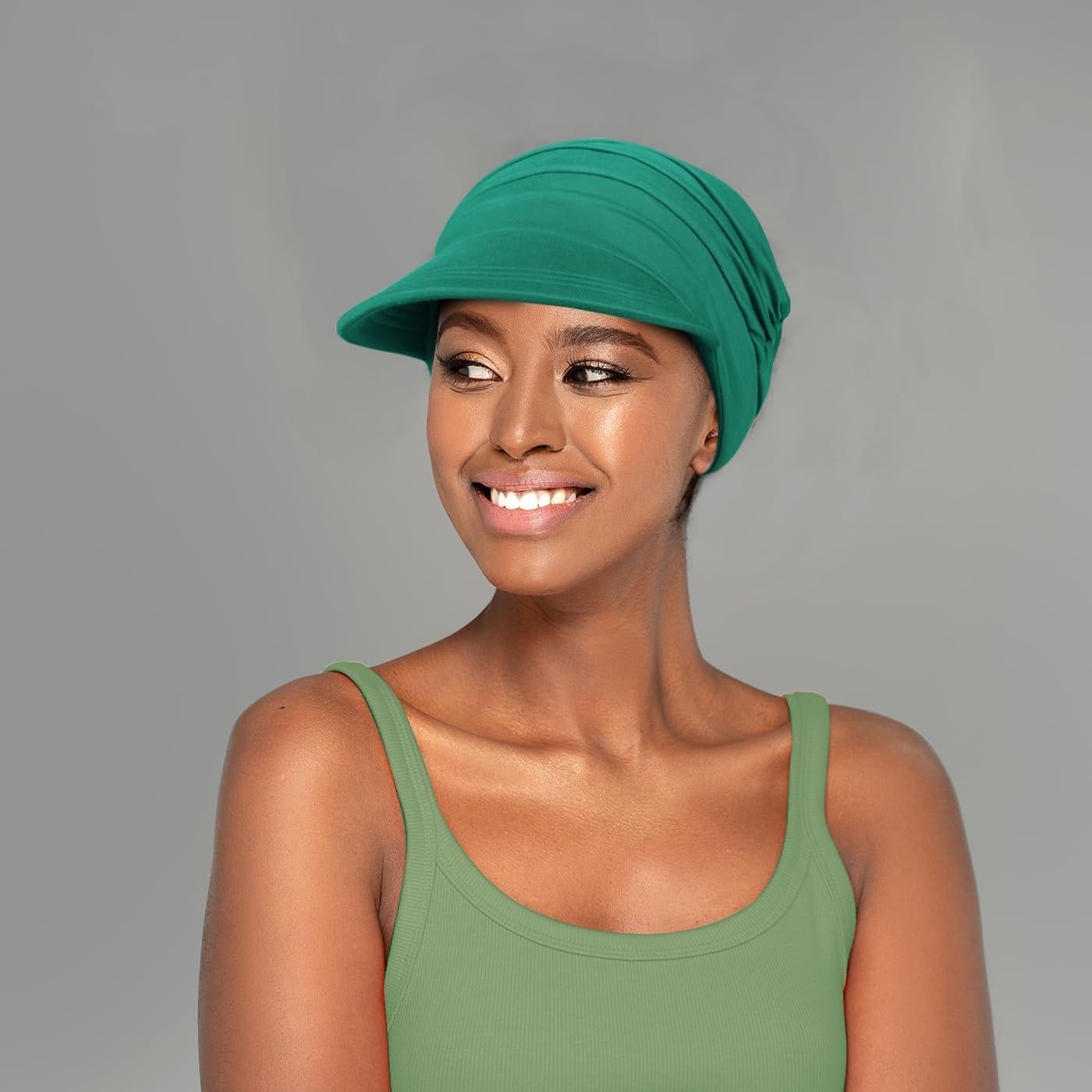6 Gorras Suaves para Cáncer Mujeres - Quimioterapia Elegantes