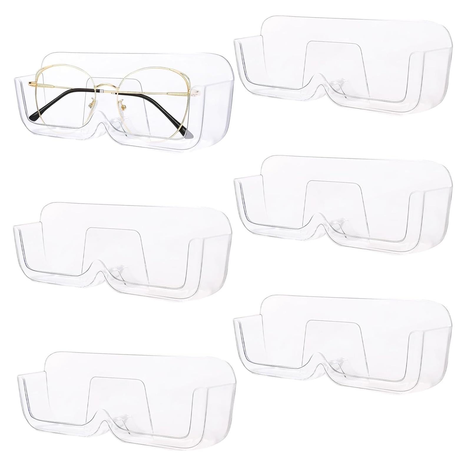 Organizador de Gafas de Sol MdakeGo 6 Compartimentos Transparente