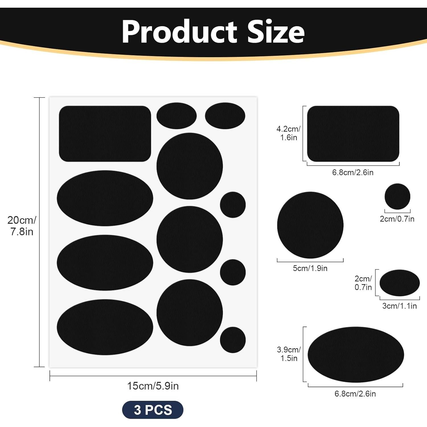 Parches de Reparación de Nylon Genérica para Chaquetas de Plumas