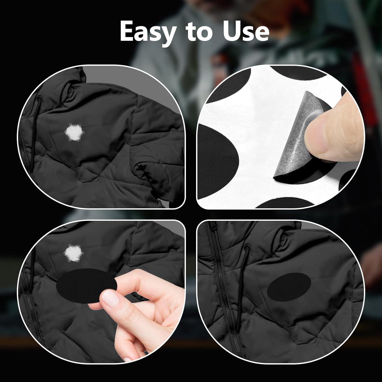 Parches de Reparación de Nylon Genérica para Chaquetas de Plumas