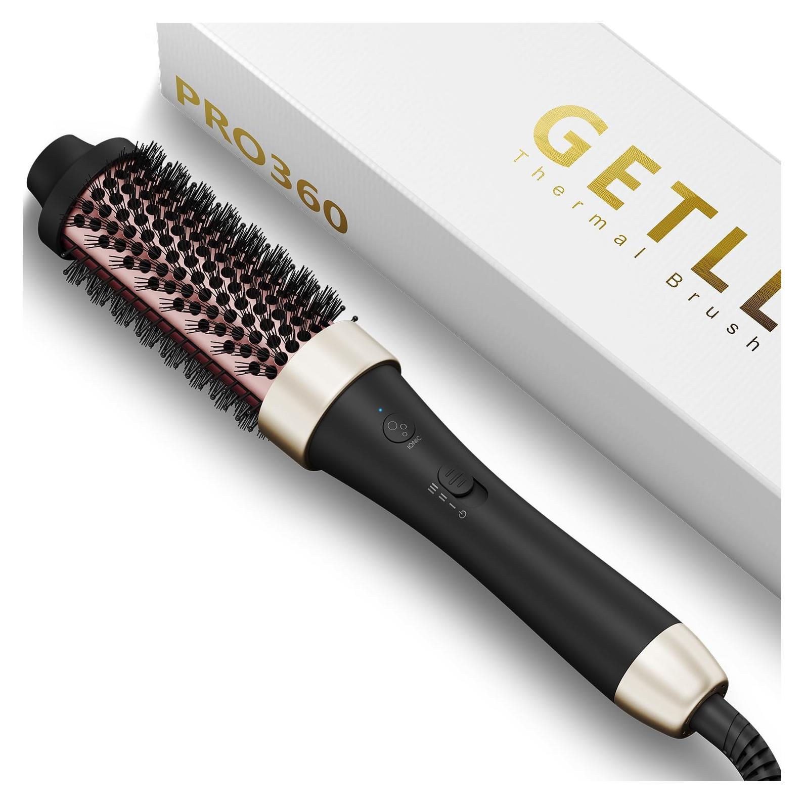 Cepillo Térmico Iónico Volumizador Cerámica 3,81 cm Doble Voltaje