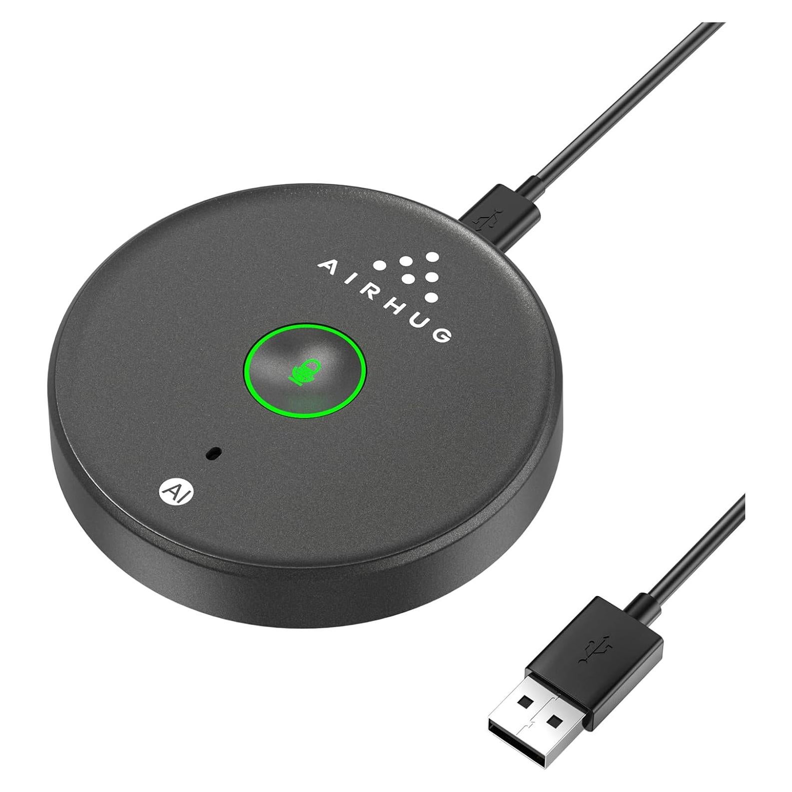 Micrófono USB AIRHUG 21 Omnidireccional con Reducción de Ruido