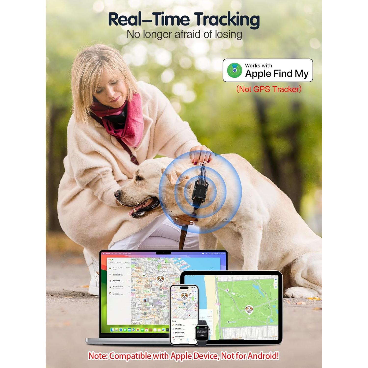 Rastreador Inteligente TopMade para Mascotas Bluetooth