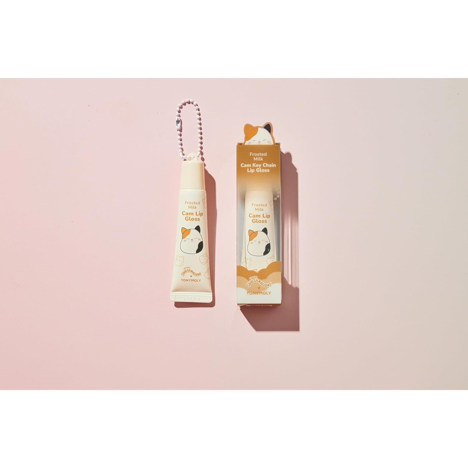 Set de Manos y Labios TONYMOLY Cam el Gato - Crema de Coco y Brillo de Leche Helada