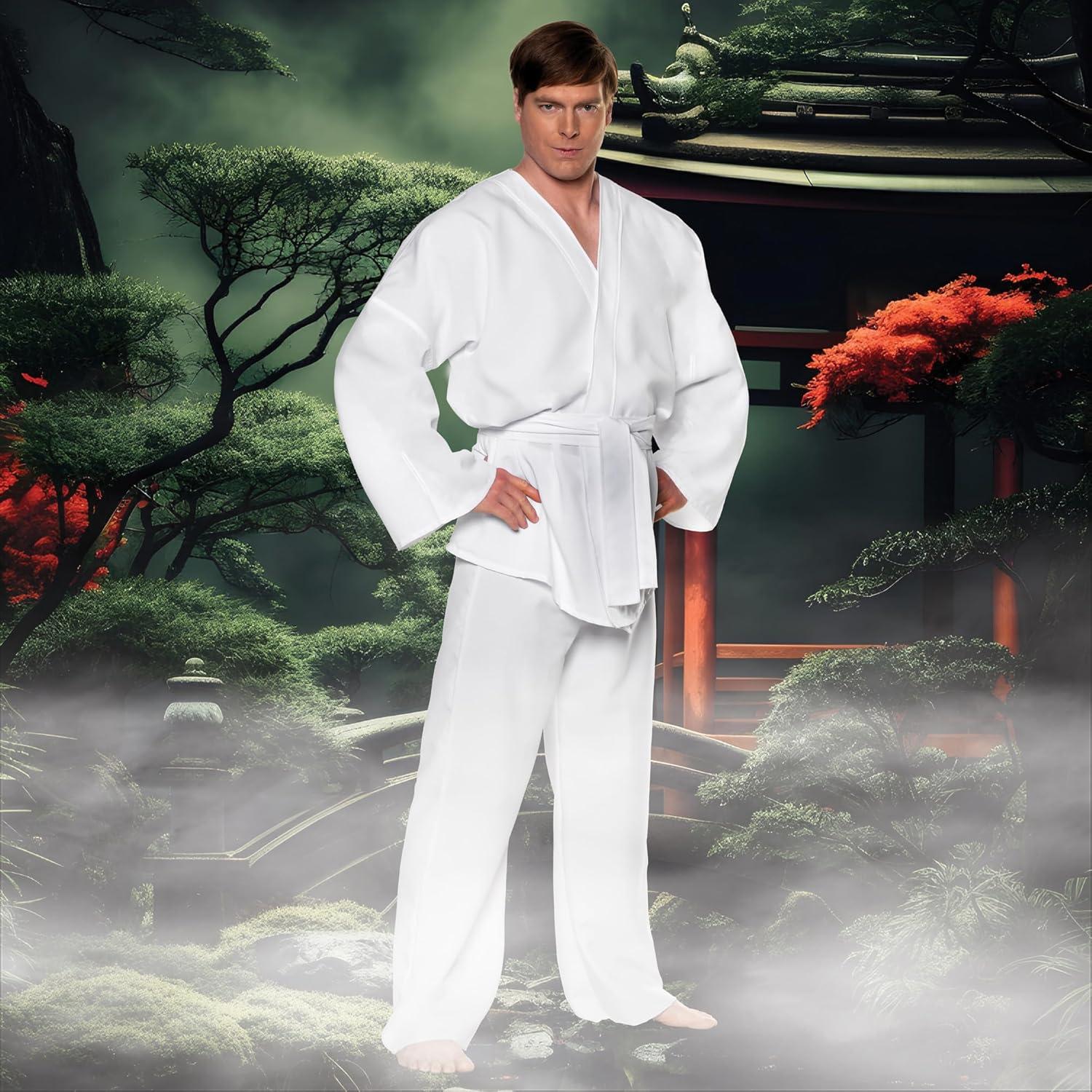 Disfraz de Karate para Hombres Underwraps - Talla Única