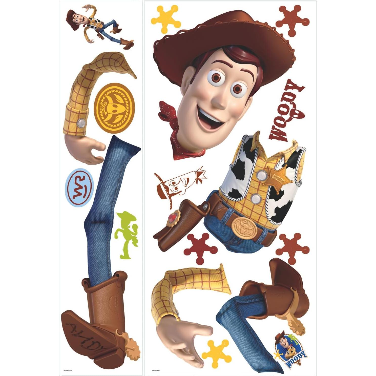 Adhesivo de Pared Gigante Woody Toy Story RoomMates 63.5x127cm