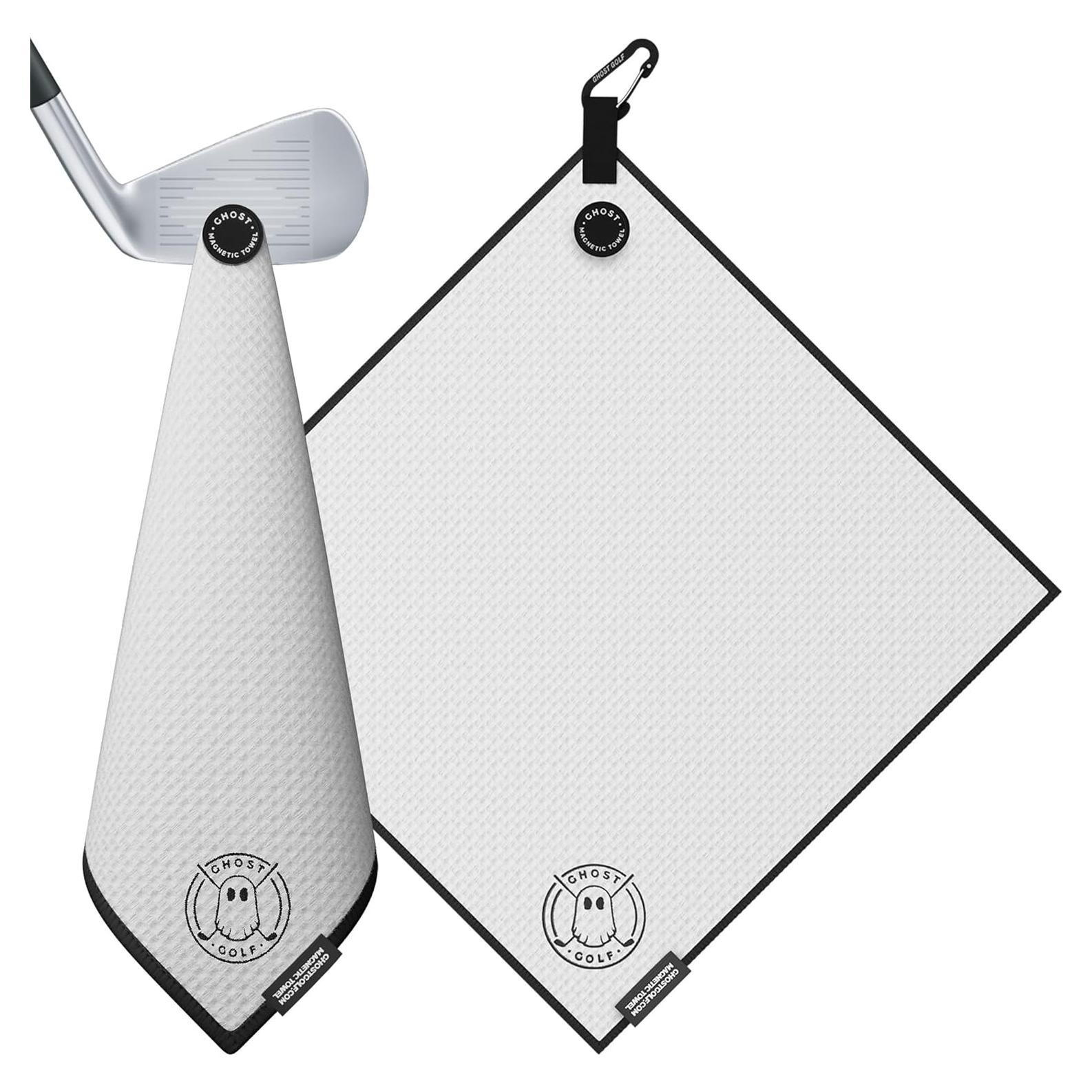 Toalla Magnética Ghost Golf - Microfibra Ultra-Absorbente 45x45cm