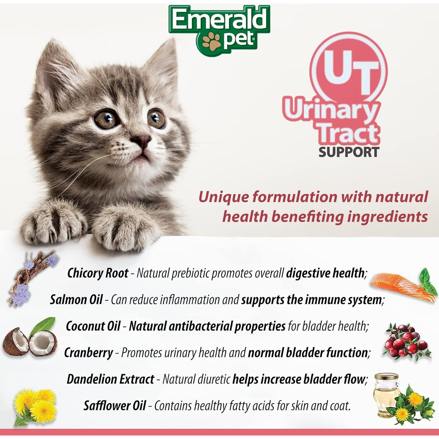Galletas para Gatos Emerald Pet Soporte Urinario 70.87 g
