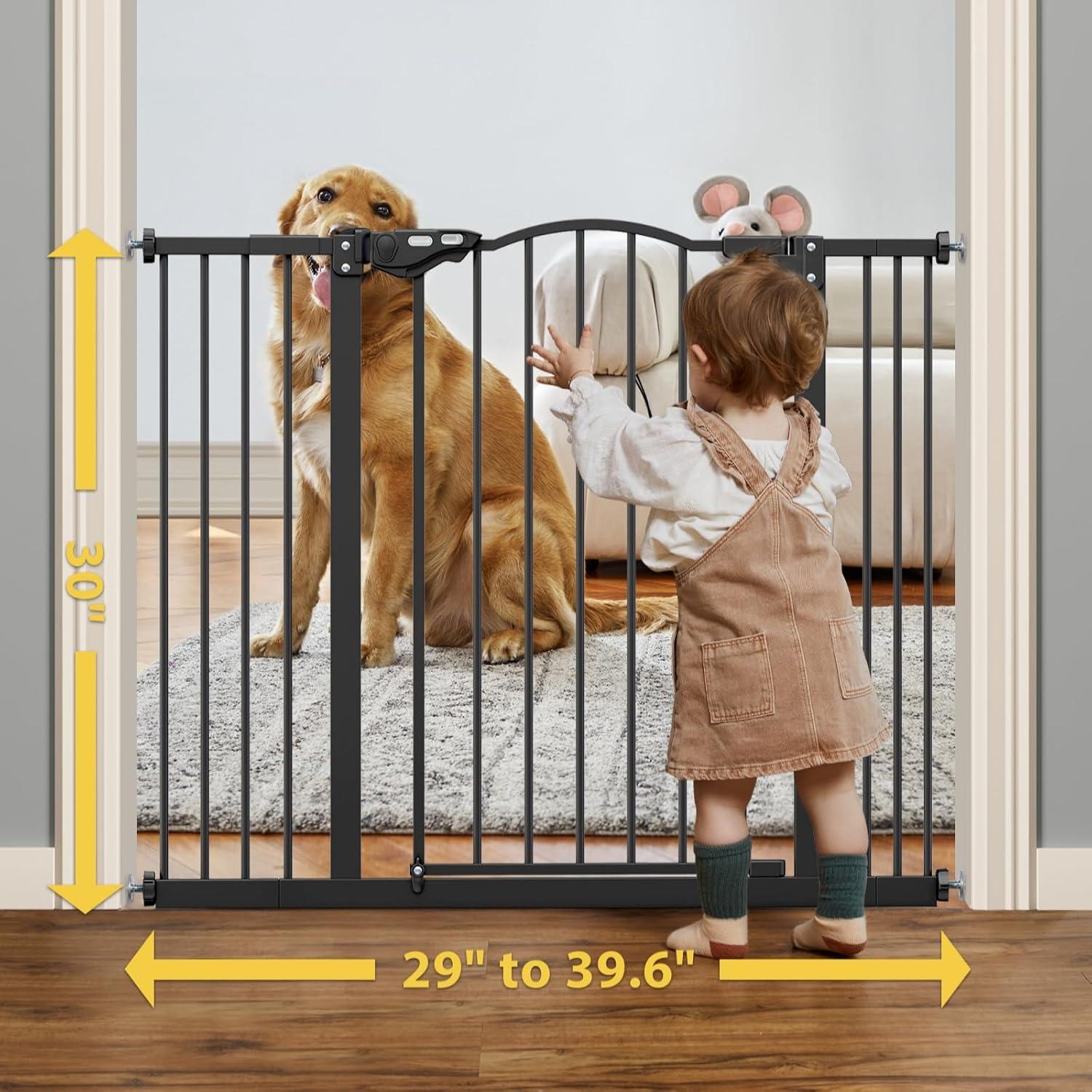 Puerta para Bebés y Mascotas InnoTruth 29-39.6" Ajustable
