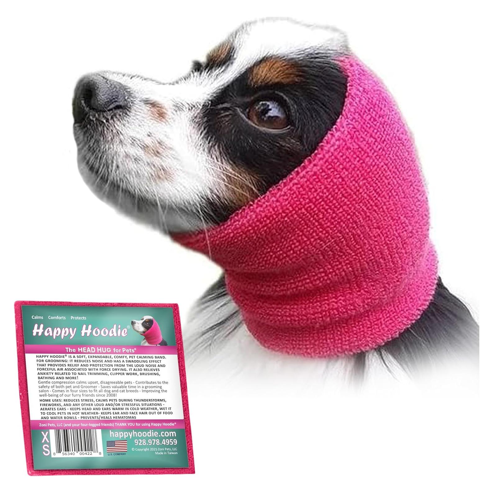 Happy Hoodie ZONI PETS Banda Calmante para Perros Rosa XS