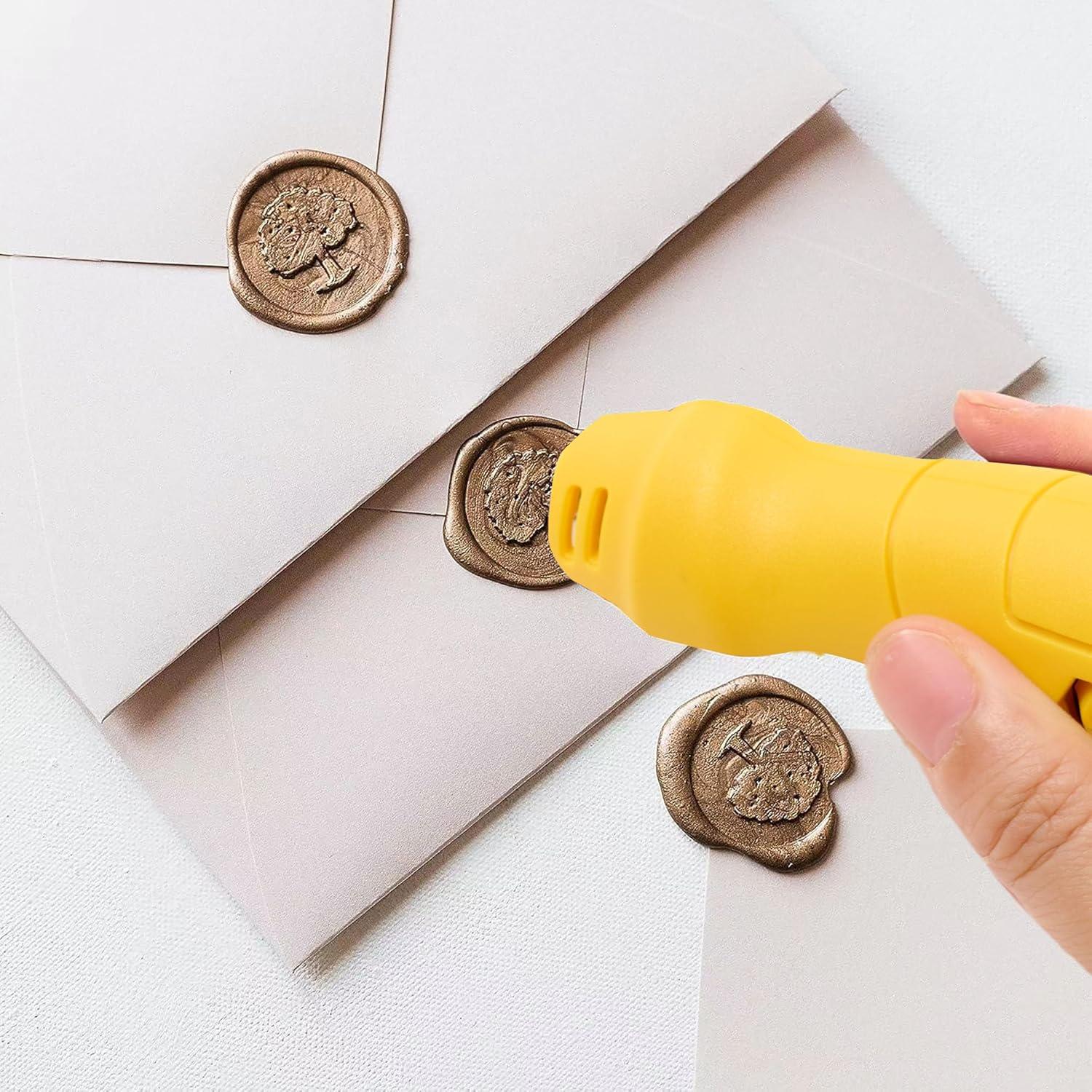 Pistola de Calor Inalámbrica UNOYX U2041-C 600°F Amarillo