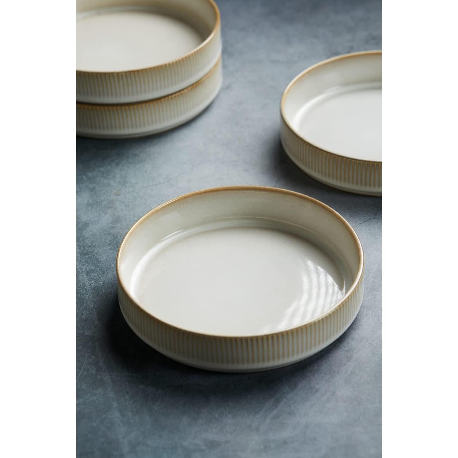 Juego de Cuencos de Pasta Famiware 4 Piezas 18.9 cm Cerámica