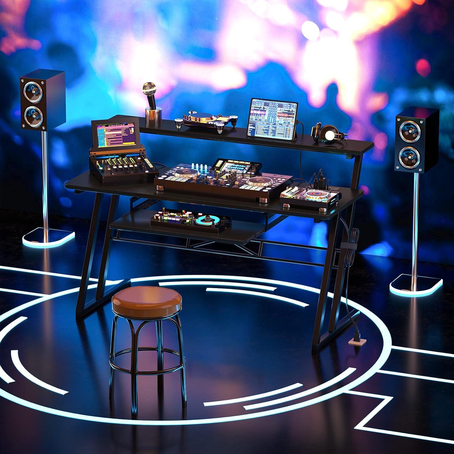 Escritorio de Estudio Armocity SD-B 47" Negro con USB