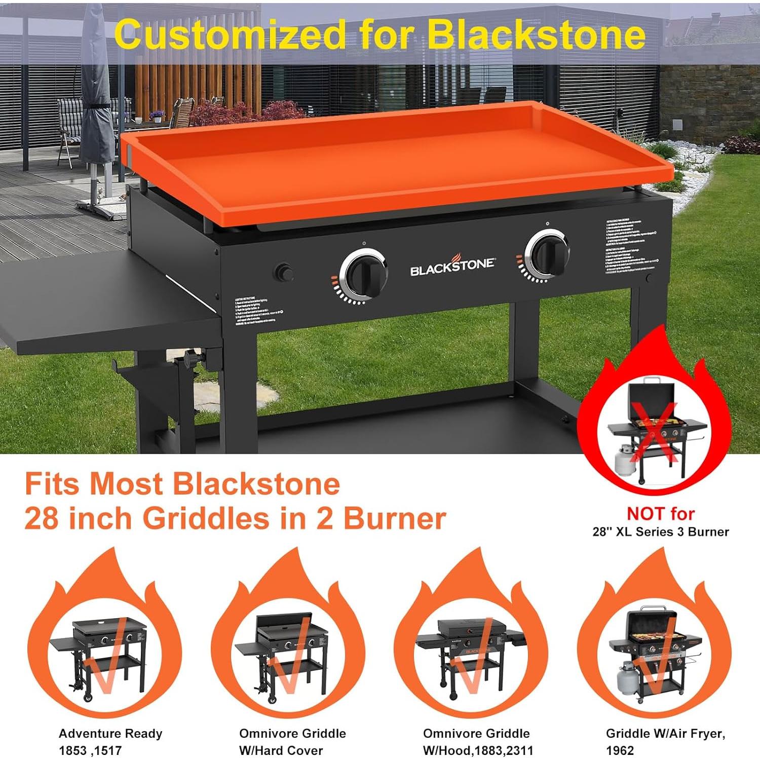 Cubierta de Silicona Wasmicro 71x46cm para Parrilla Blackstone