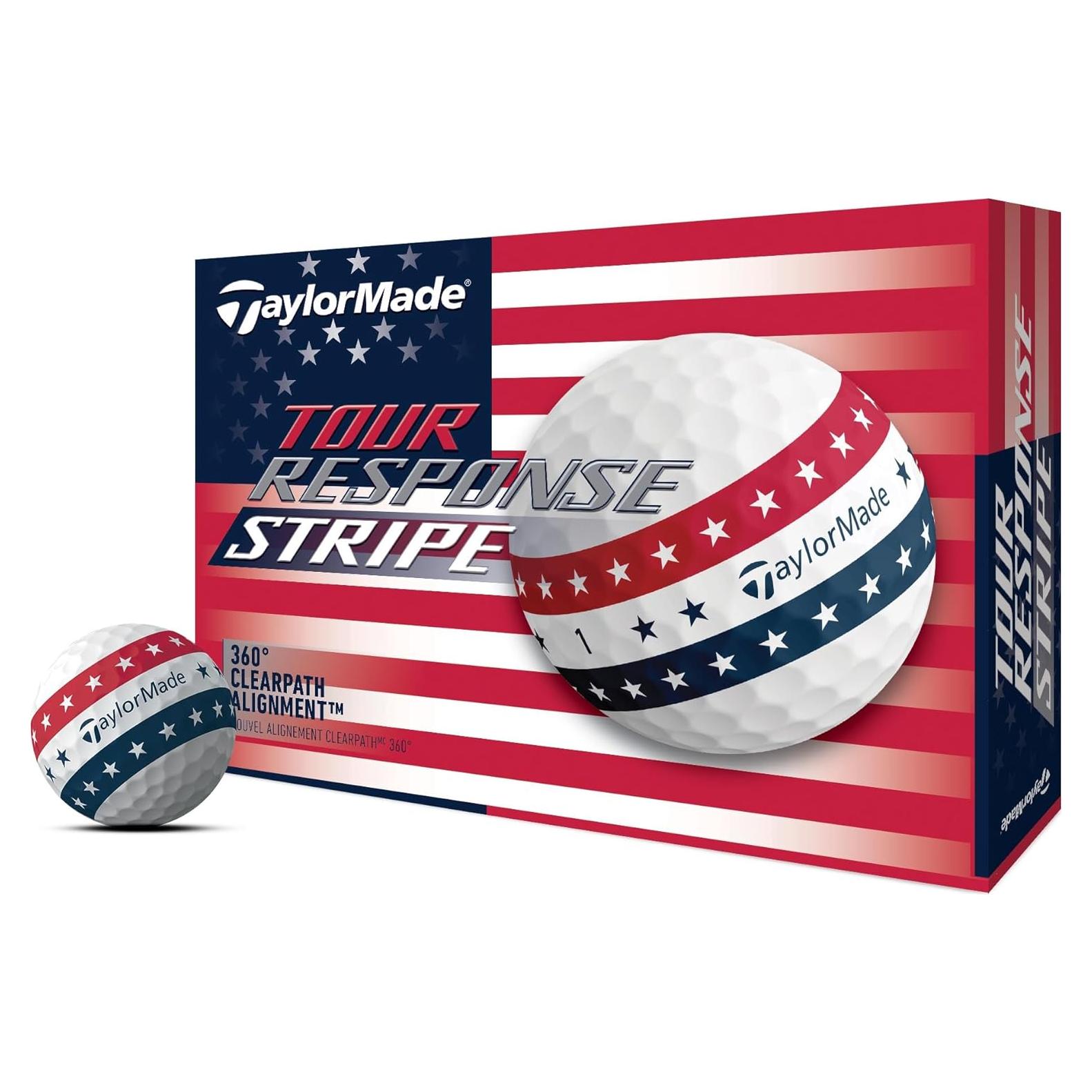 Pelotas de Golf TaylorMade Tour Response Stripe 2024