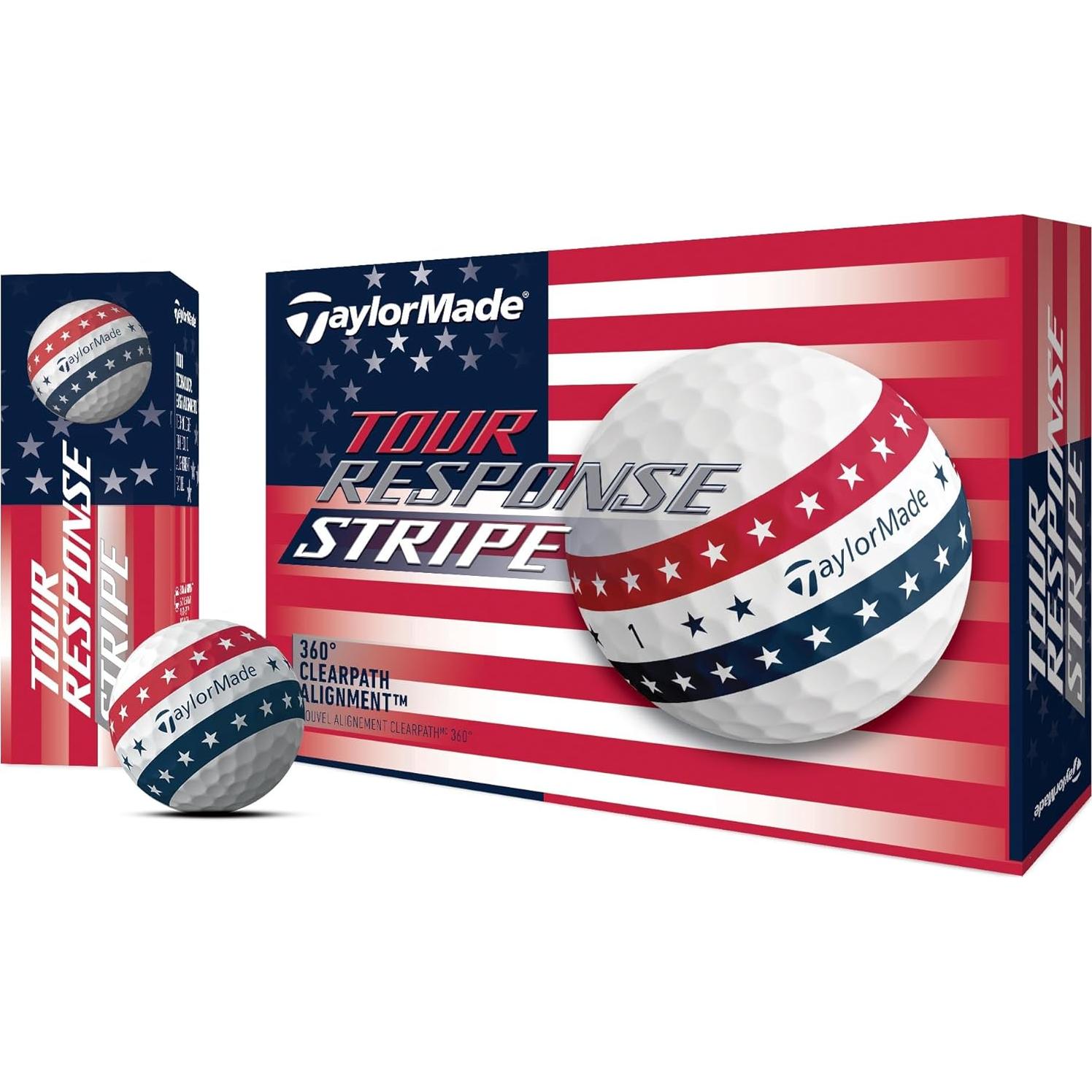 Pelotas de Golf TaylorMade Tour Response Stripe 2024