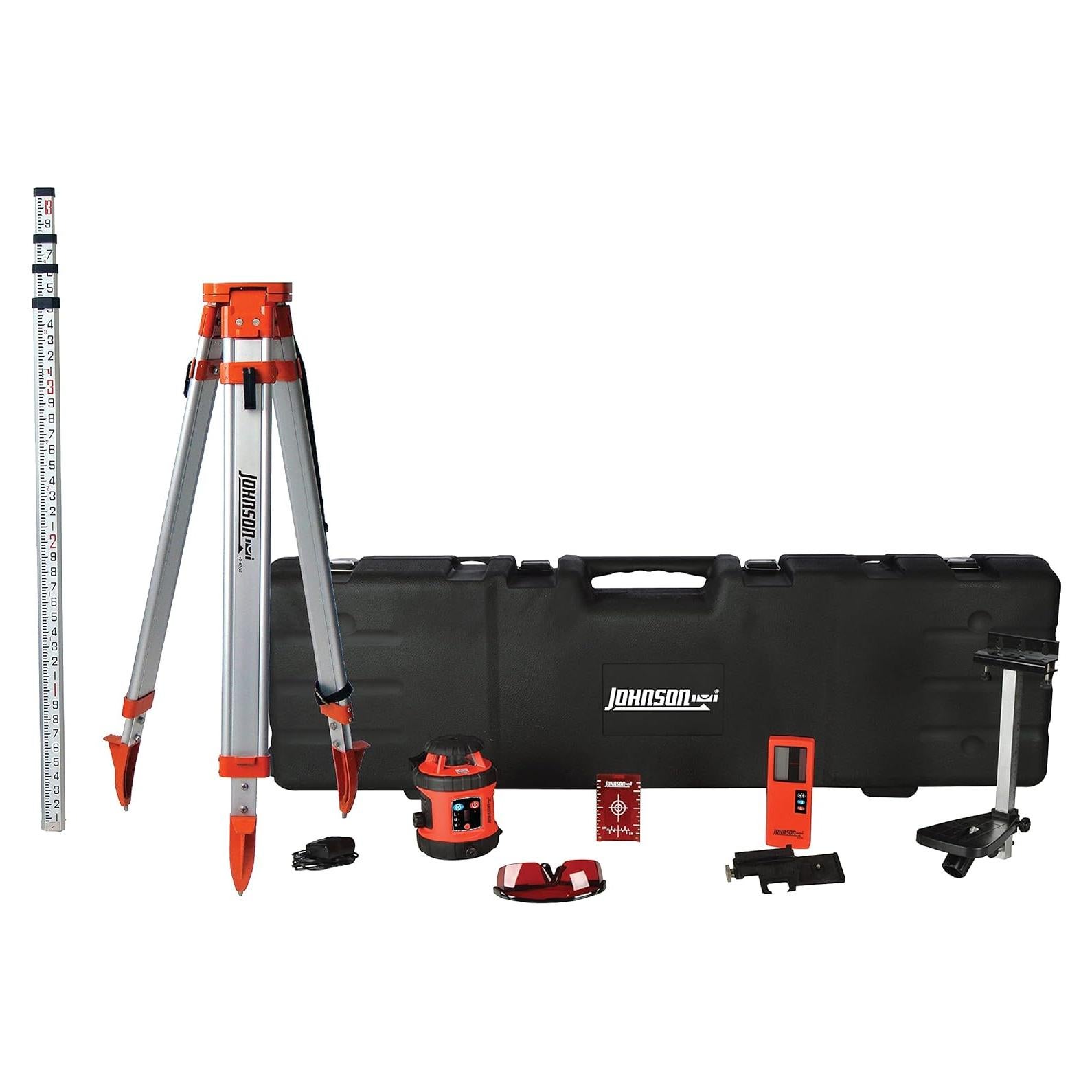 Láser Rotativo Johnson 99-026K Autorregulable 800' Naranja