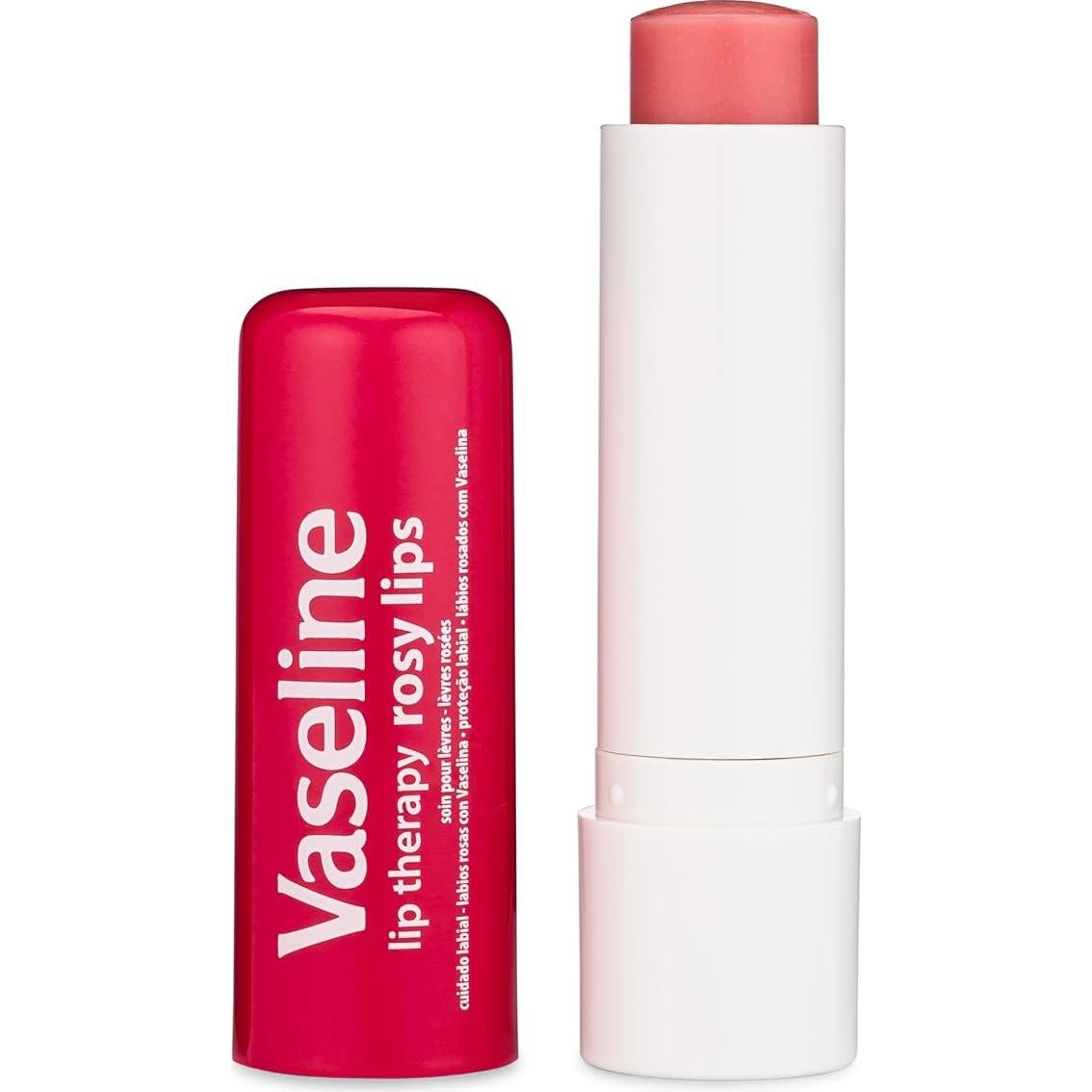Bálsamo Labial Vaseline Terapia Rosado 3 x 4.5g Hidratante