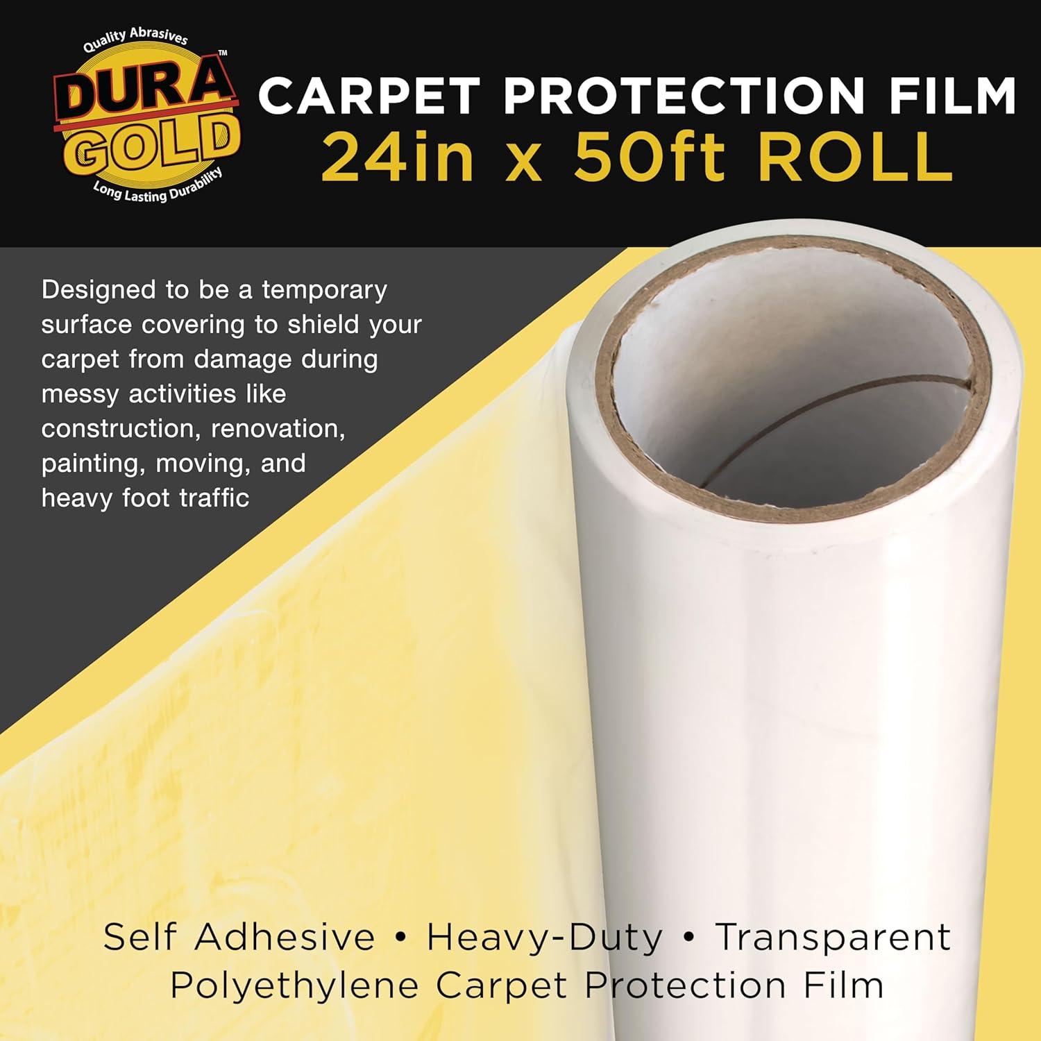 Película Protectora para Alfombra Dura-Gold 24x15m Transparente
