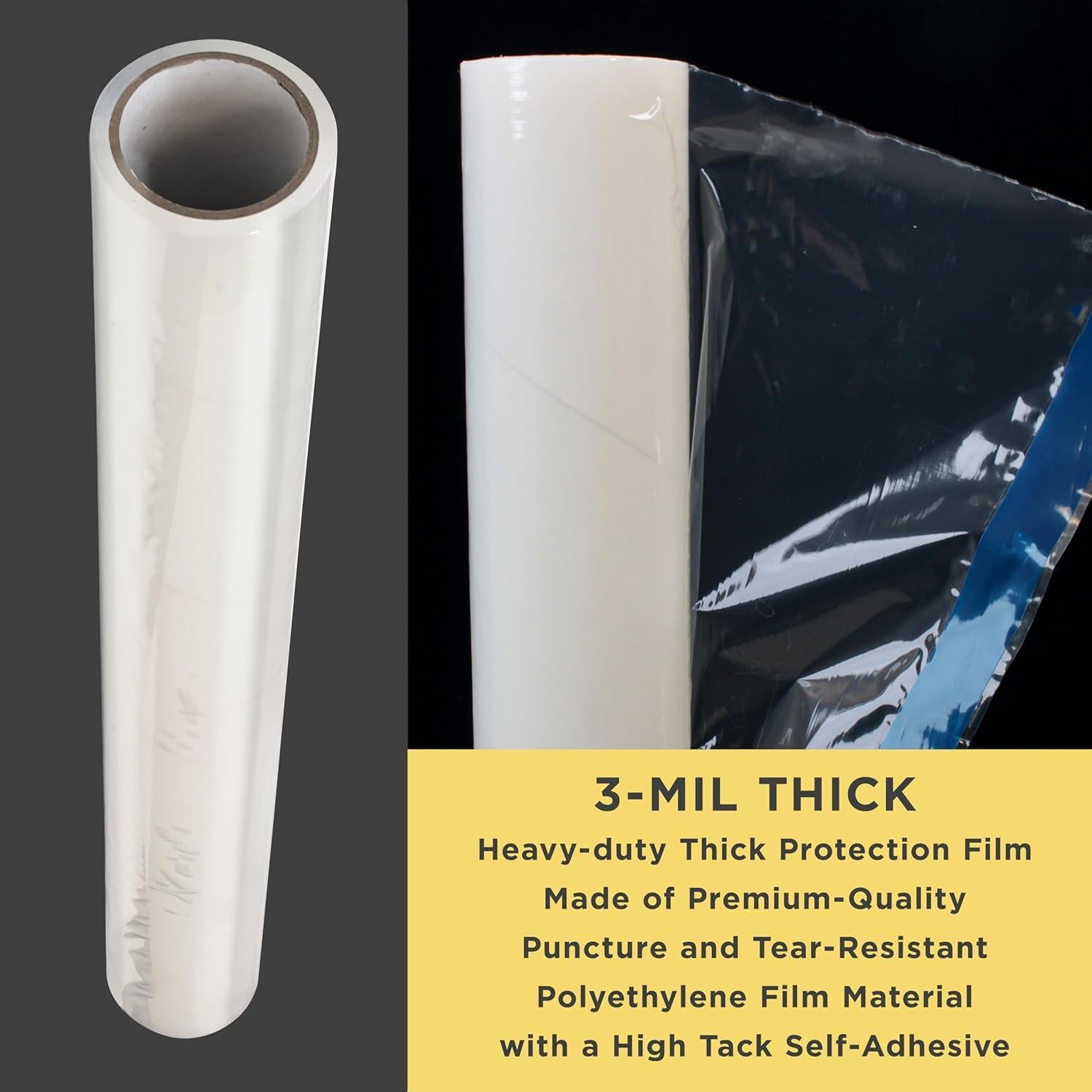 Película Protectora para Alfombra Dura-Gold 24x15m Transparente