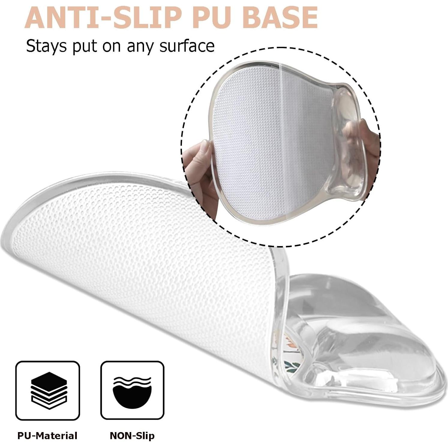 Alfombrilla de Ratón Ergonómica NEENALO Floral con Reposamuñecas