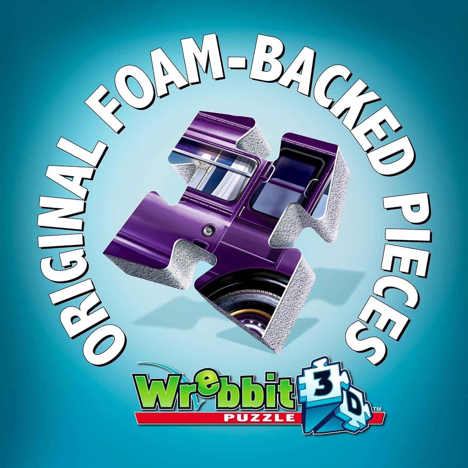 Wrebbit3D Harry Potter 3D Puzzle Model of The Knight Bus | 280 Jigsaw Puzzle Pieces | Build and Journey Through The Wizarding World