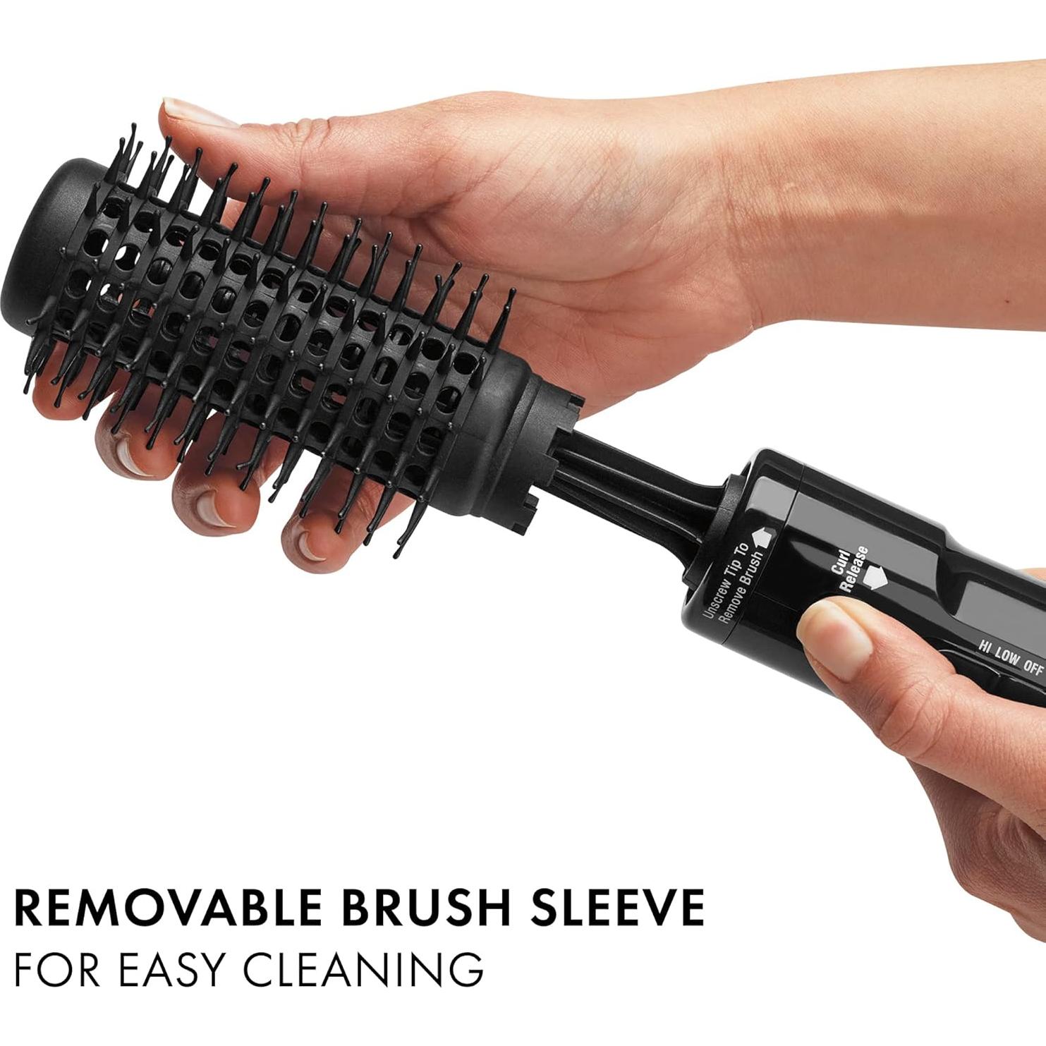 Cepillo de Aire Caliente Hot Tools 1.5" con Cerdas Flexibles