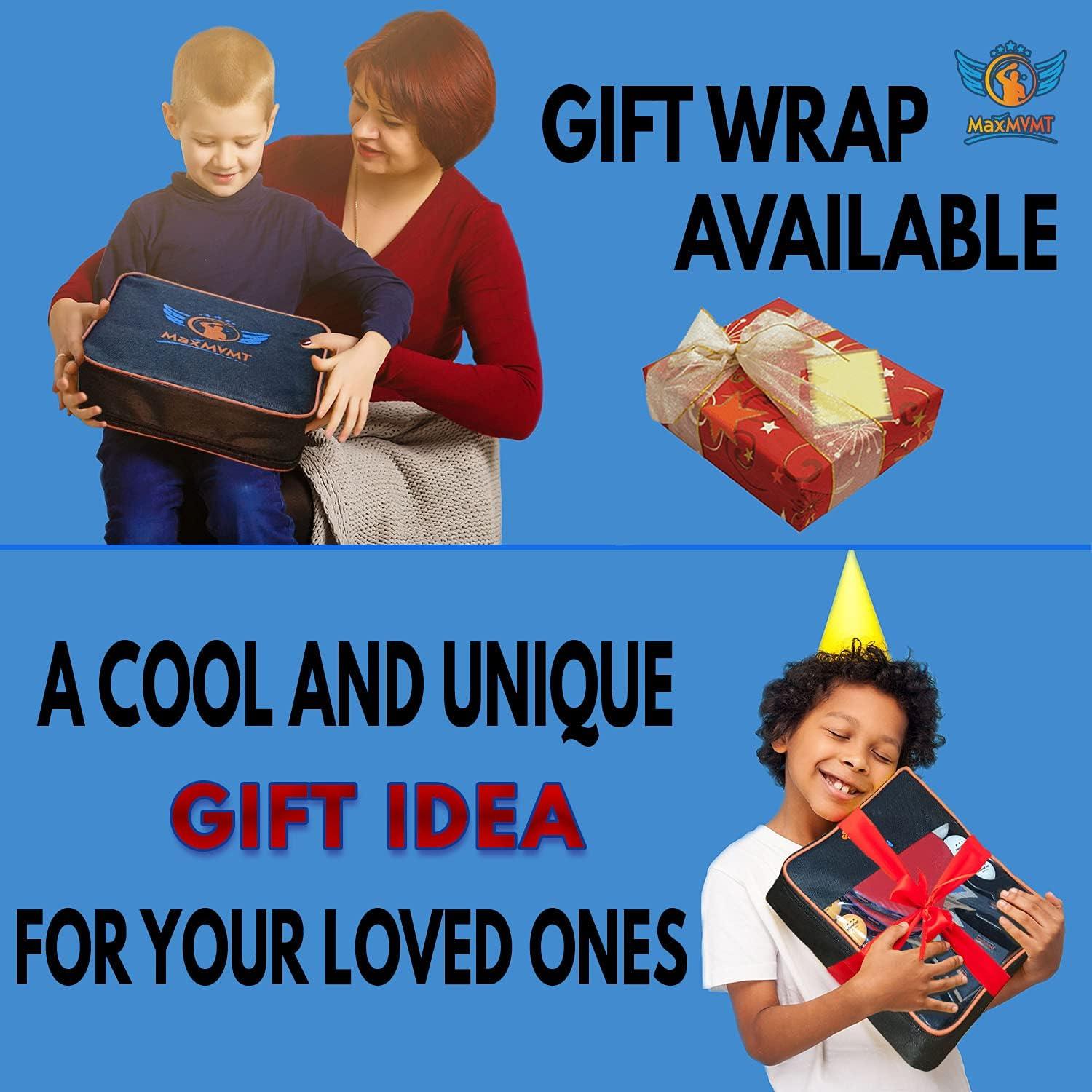 Juego de Palas de Ping Pong MaxMVMT M7 - 4 Palas y 8 Pelotas