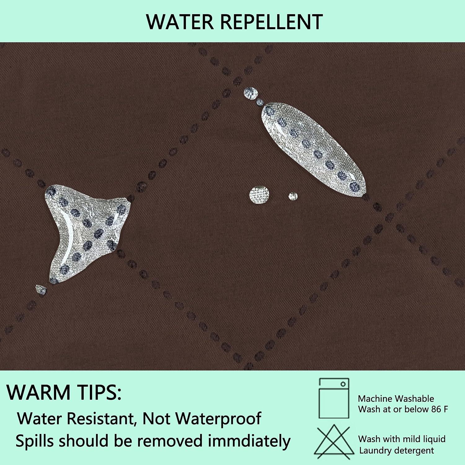 Funda de sofá reversible Luxshare Home 3 cojines Chocolate/Beige