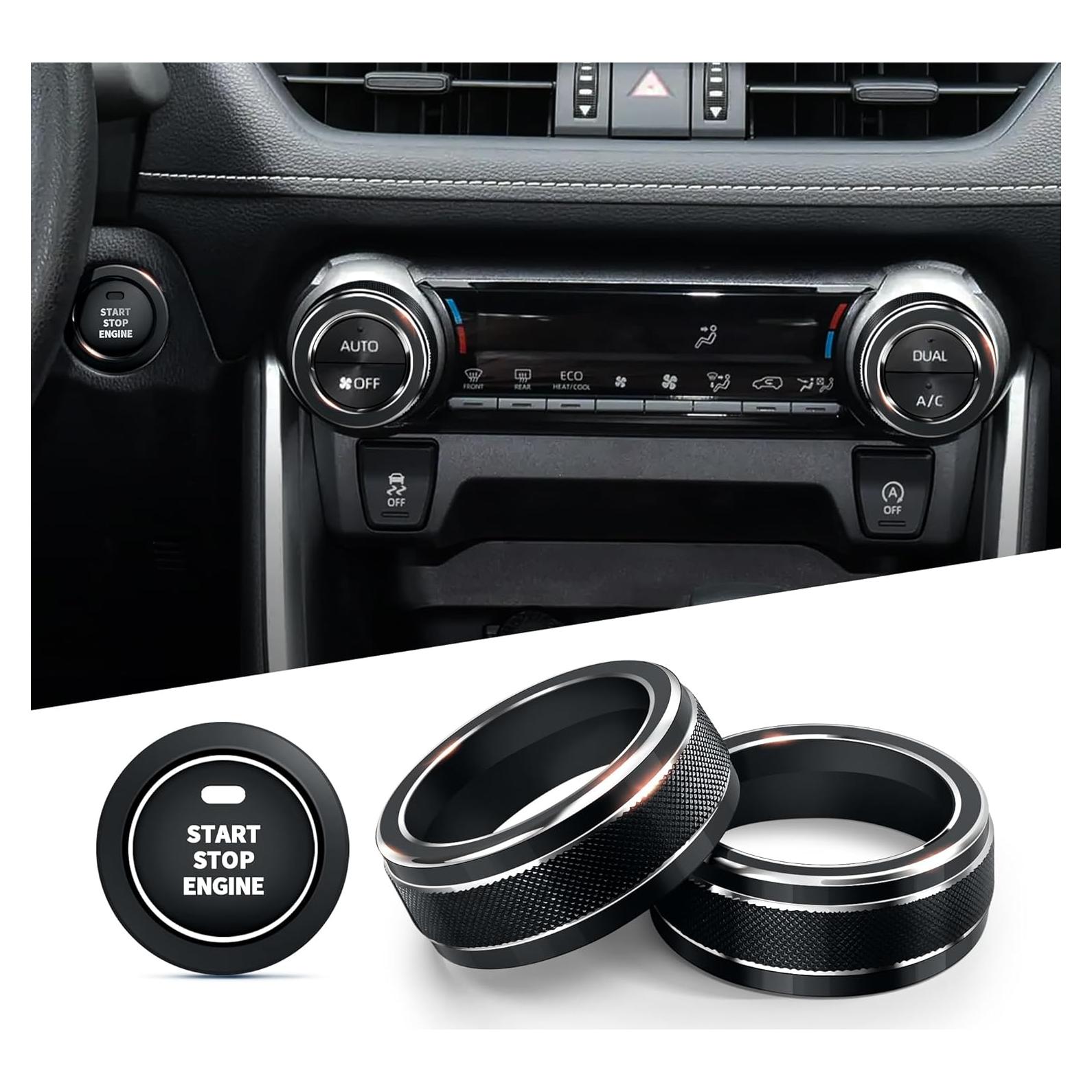 Accesorios Toyota RAV4 2025-2019 - Cubiertas de Perilla 4pcs