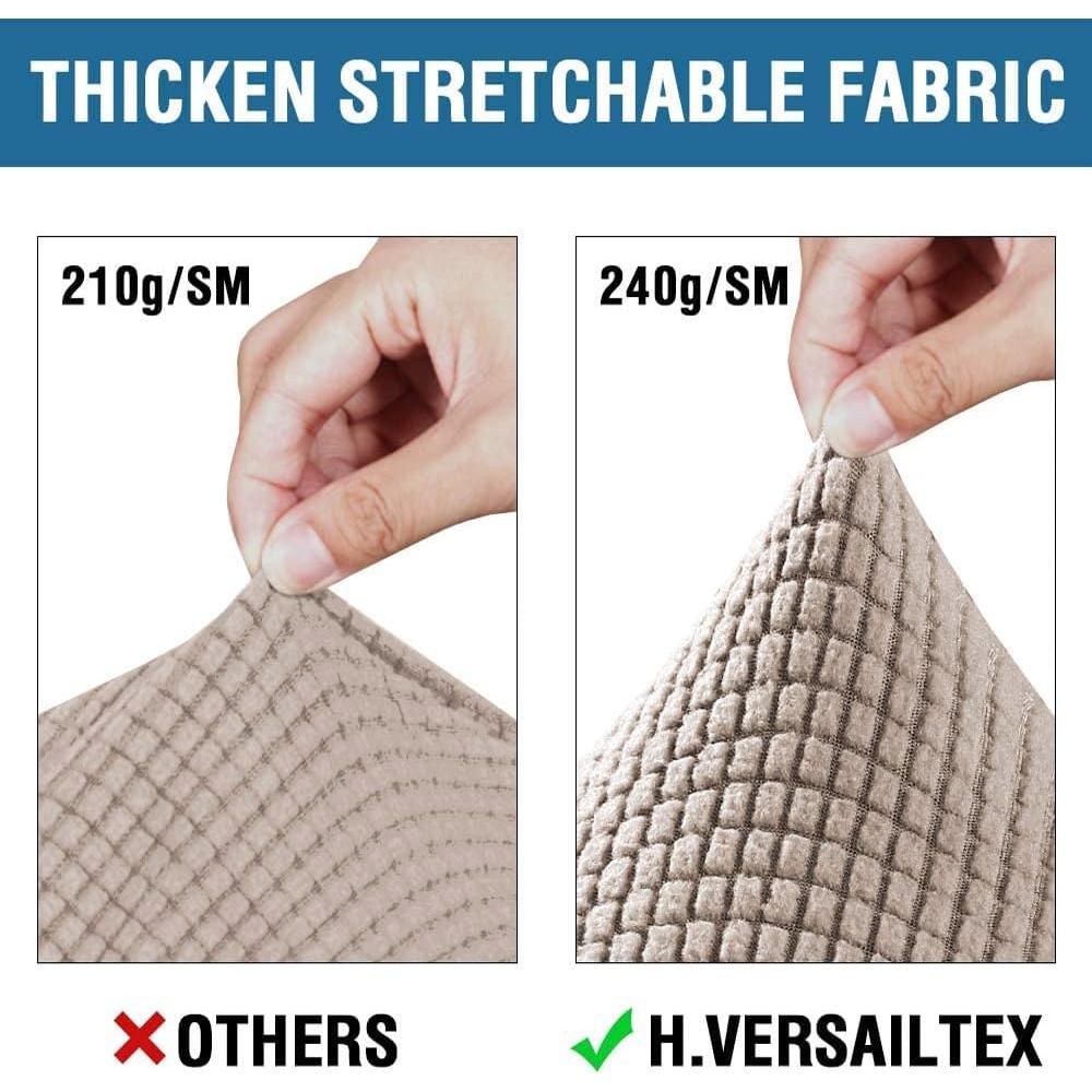 Funda de Sofá H.VERSAILTEX 3 Piezas Ajuste Stretch Arena