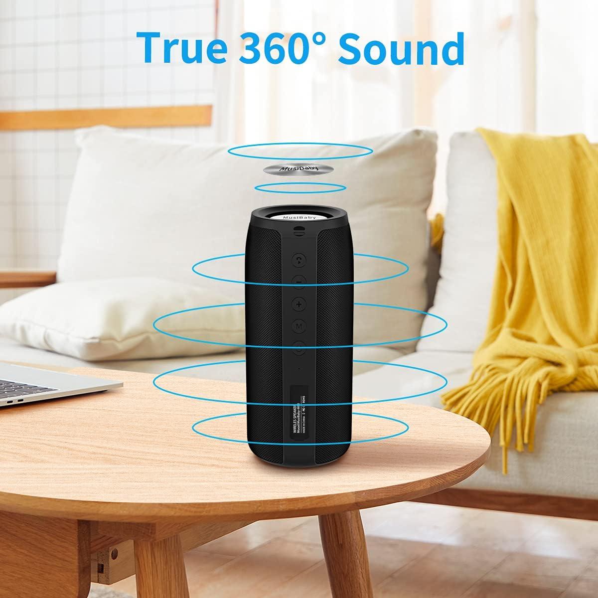 Altavoz Bluetooth MusiBaby M88 Portátil 30H Impermeable