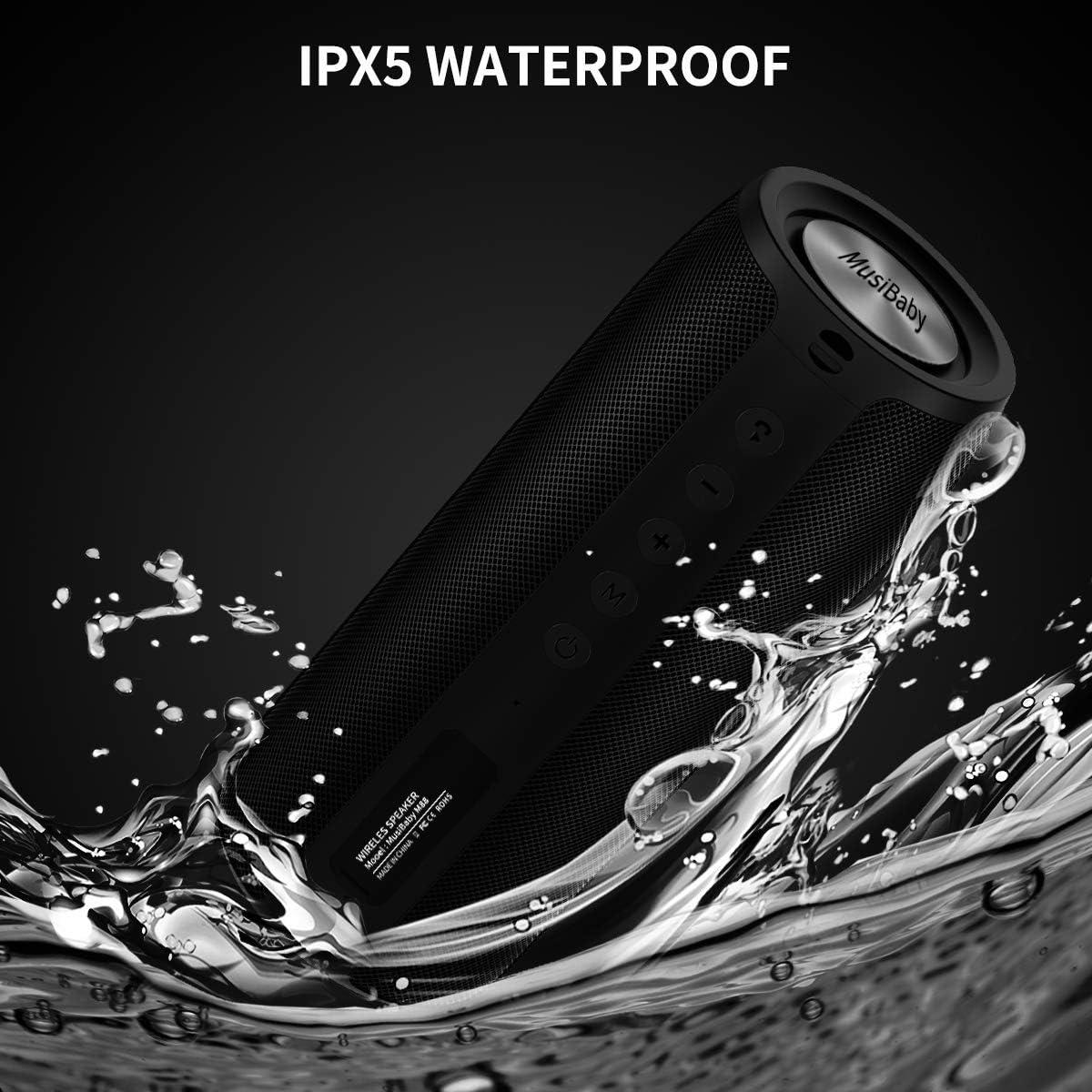 Altavoz Bluetooth MusiBaby M88 Portátil 30H Impermeable