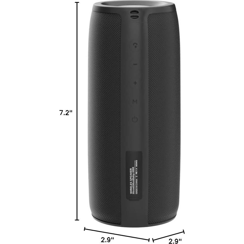 Altavoz Bluetooth MusiBaby M88 Portátil 30H Impermeable