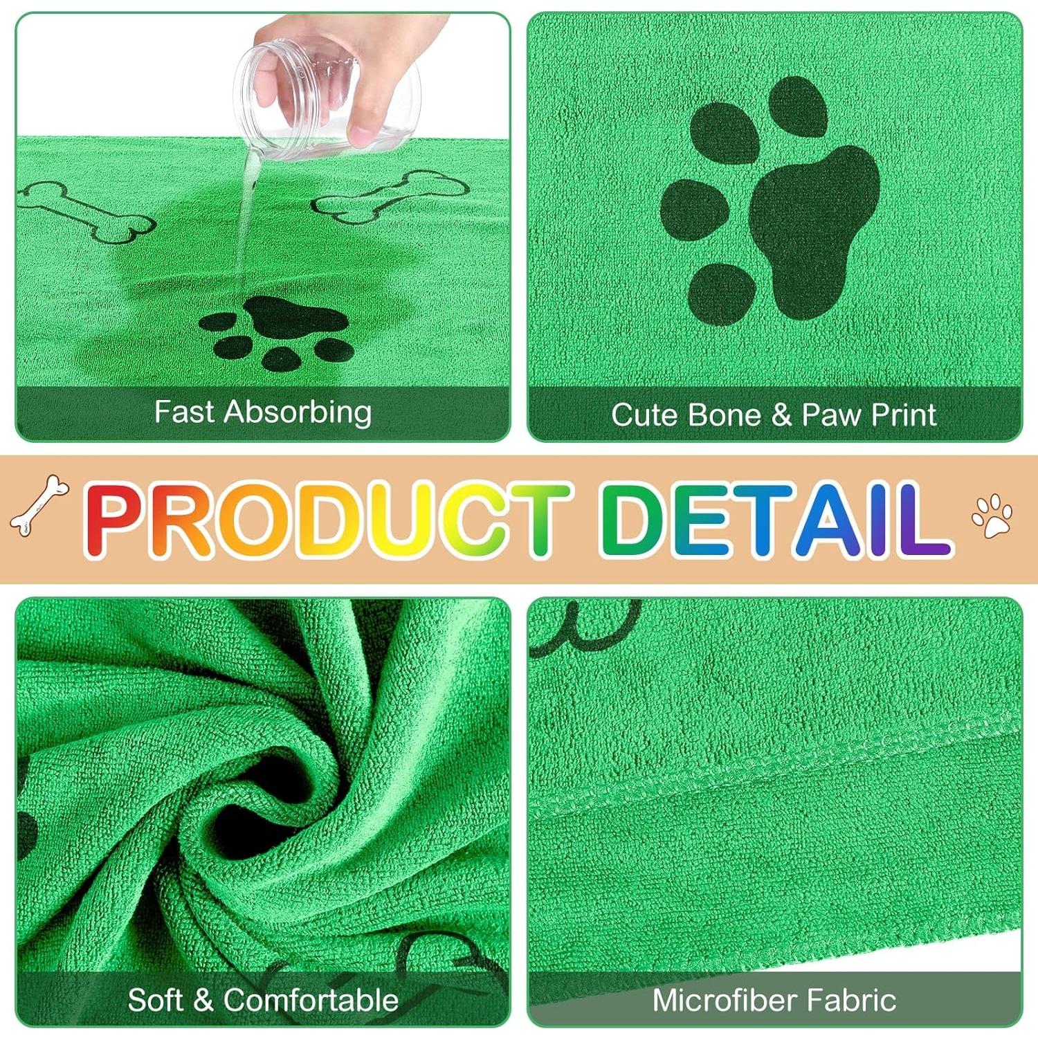 Chumia Toallas para Mascotas 8 Pcs Microfibra 100x60 cm