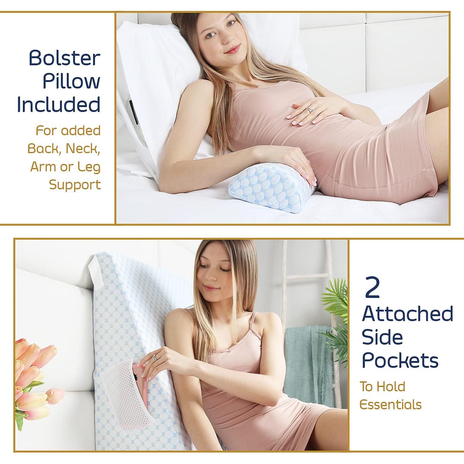 Cojín en Cuña Nestl 19.05 cm Espuma con Memoria para Dormir