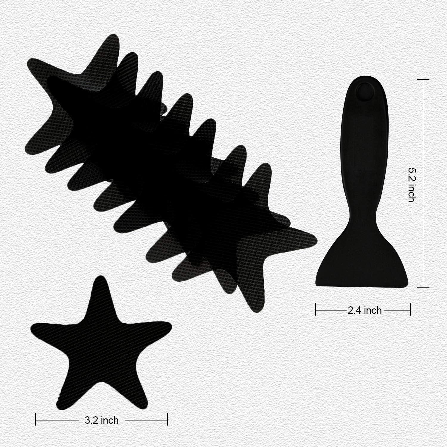 Pegatinas Antideslizantes Secopad para Ducha 24 Piezas Negras