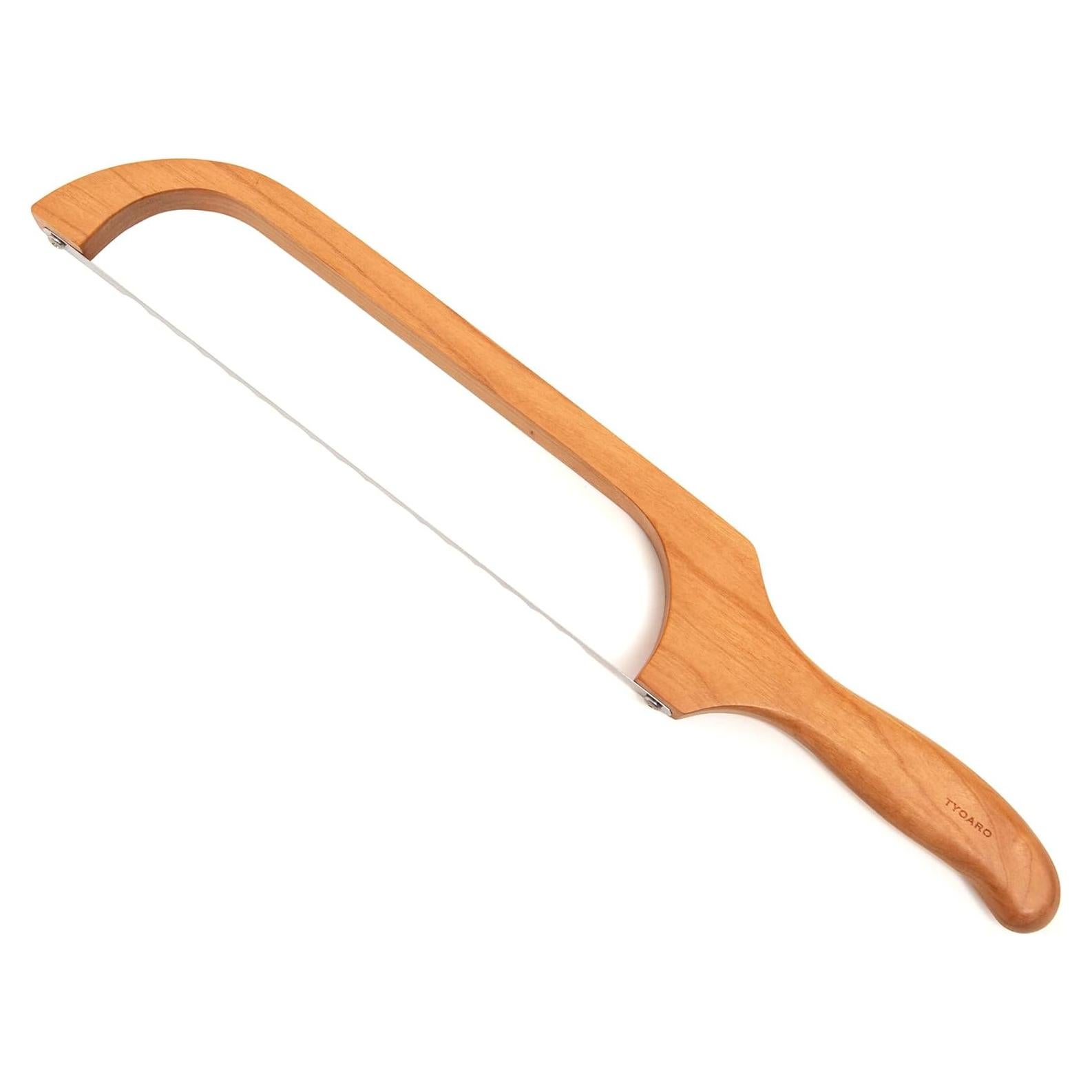 Cuchillo de Pan TYOARO 41 cm Madera Cereza Acero Inoxidable