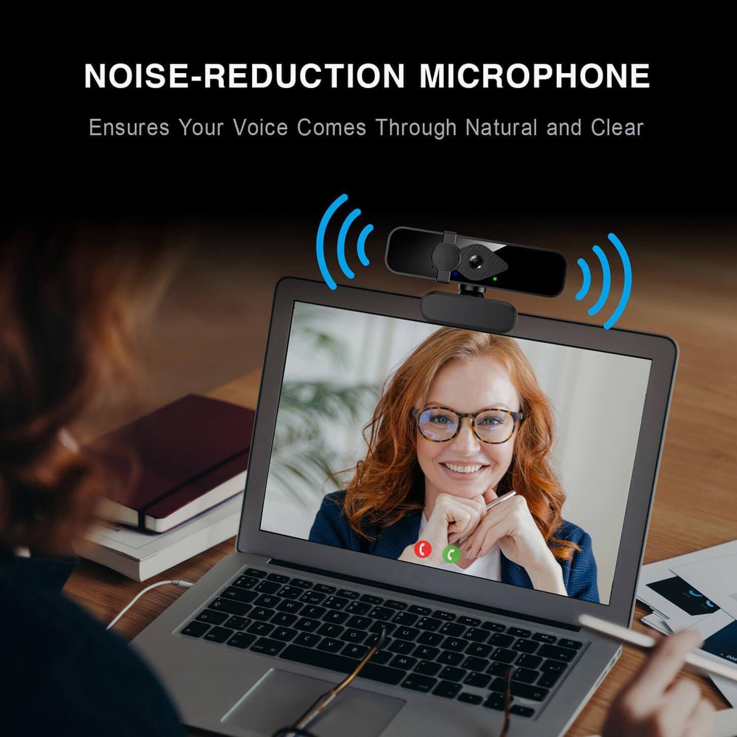 Cámara Web 2K Dobuhont D90-2K-C con Micrófono y USB-C