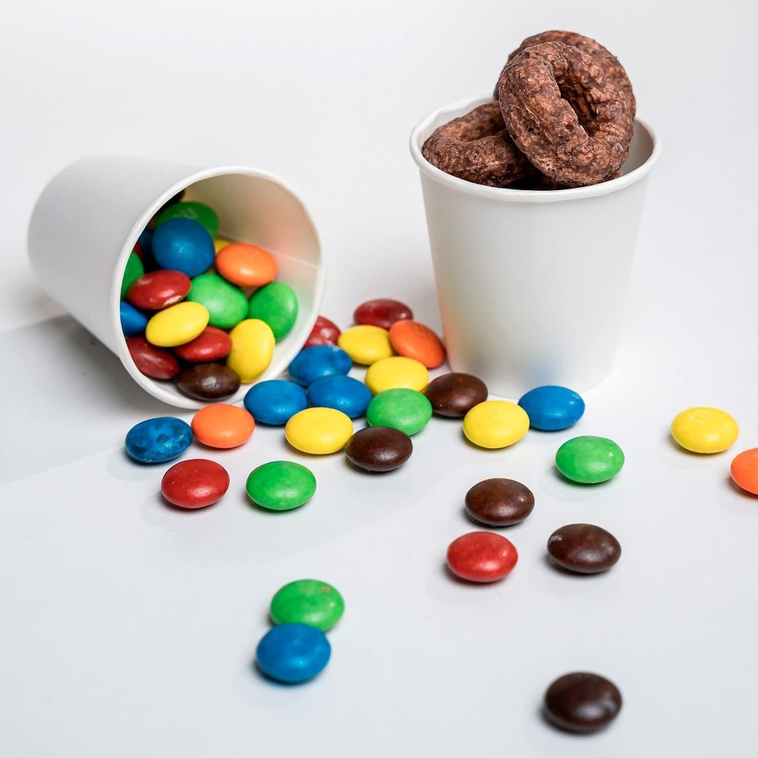 Vasos de papel desechables 3 oz METAPRINT - 300 unidades