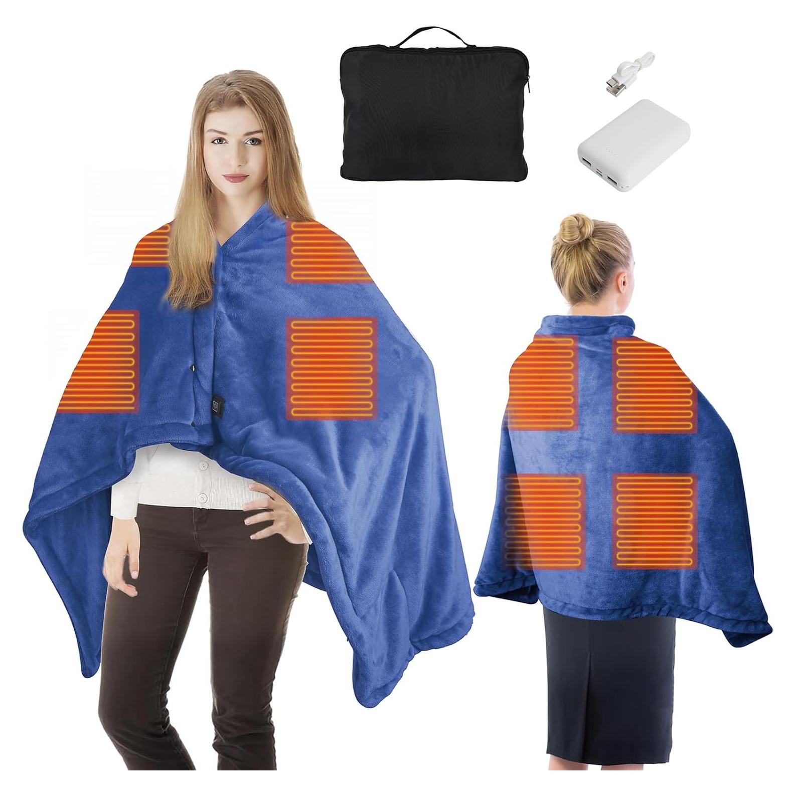 Manta Calentada a Batería KADORVA 139.7x83.8cm Sin Cable