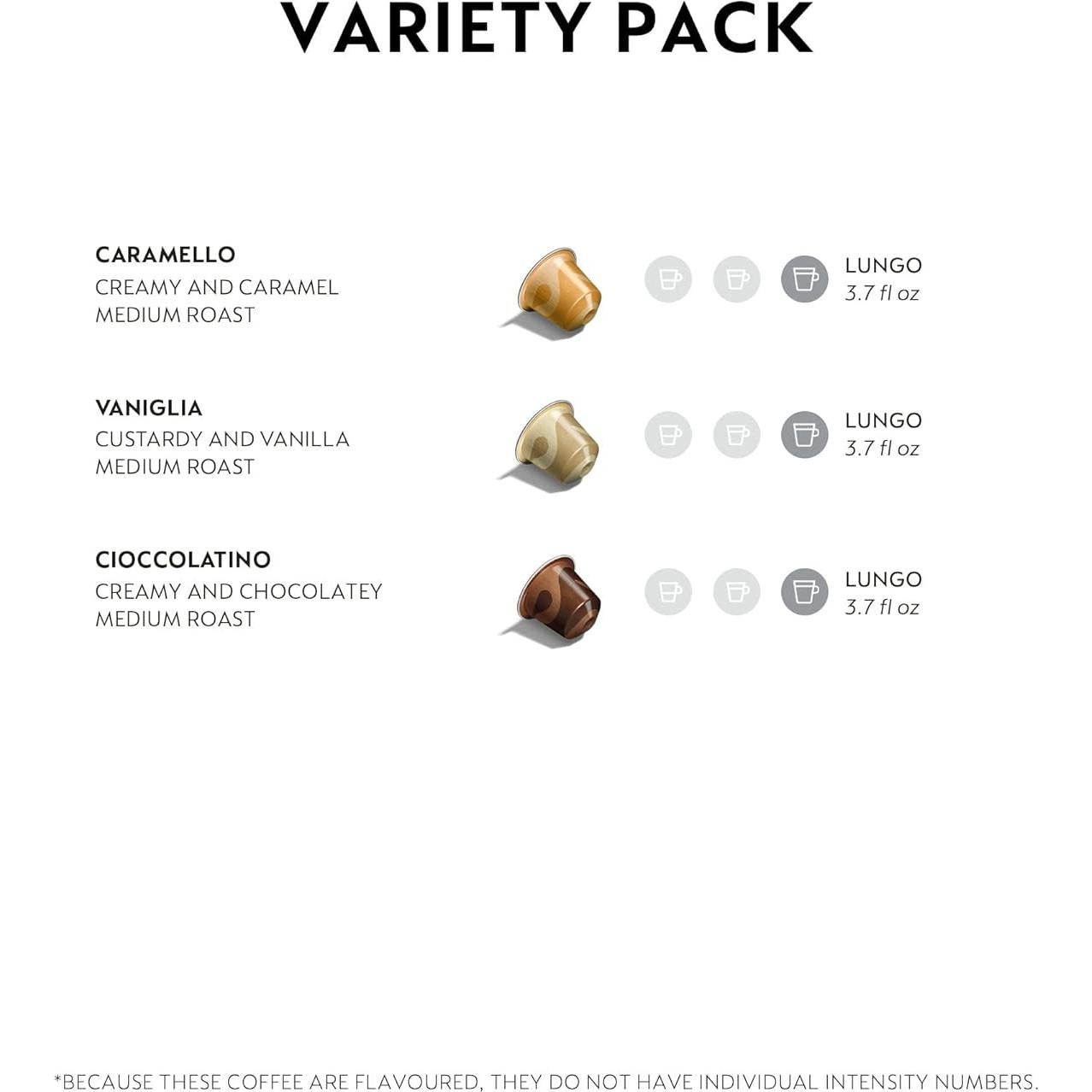 Cápsulas de Café Nespresso Barista Variedad 30 Unidades