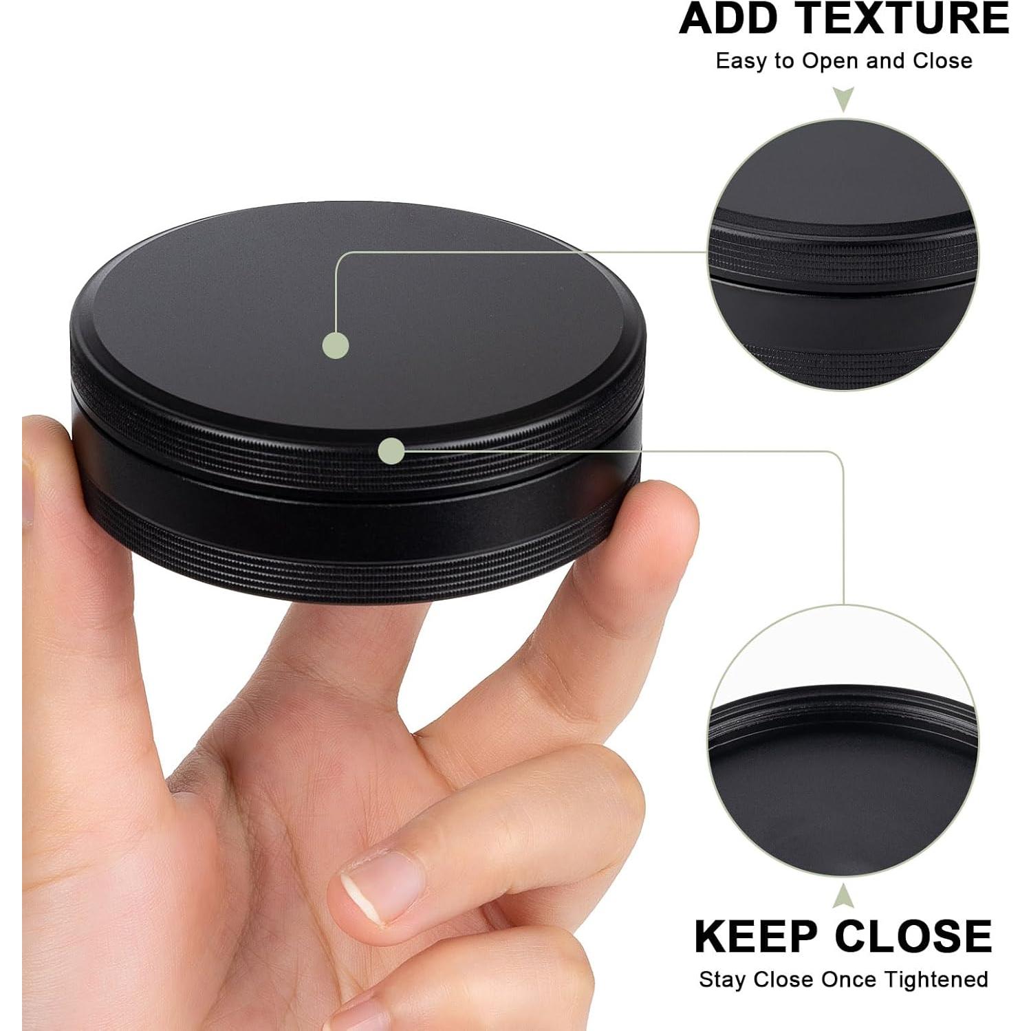 Organizador de Pastillas SOBAHIDO 4 Compartimentos Negro