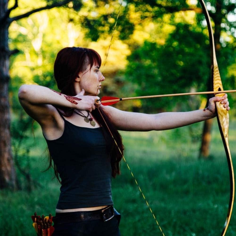 Tab de Dedo de Arquería Ringsun, Protector de Cuero Negro 7.62x6.99cm