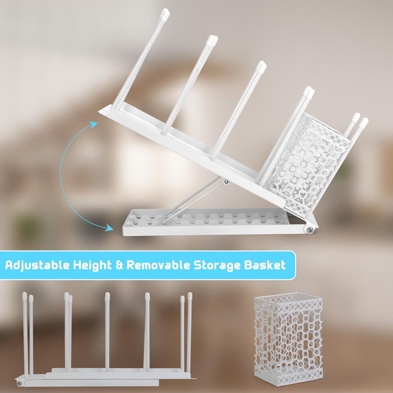 Soporte para Tazas de Café SANWICH Ajustable 4 Compartimentos