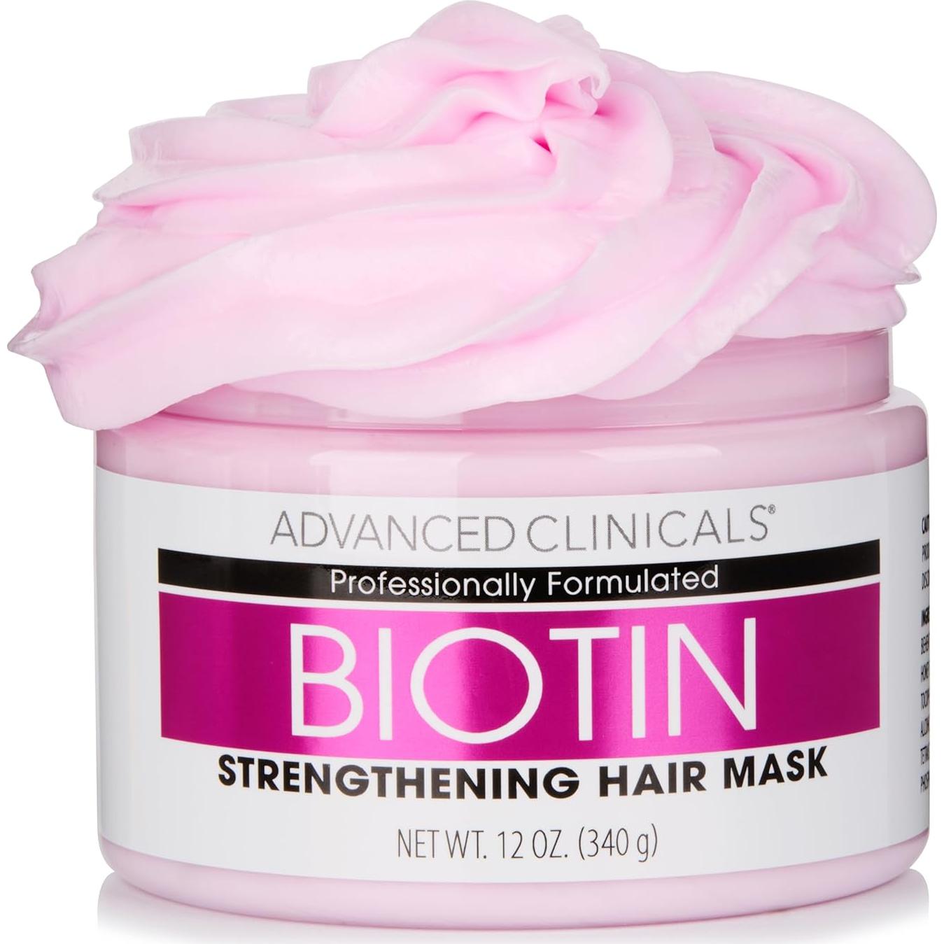 Mascarilla Reparadora Anti-Ruptura Biotina Advanced Clinicals 355ml