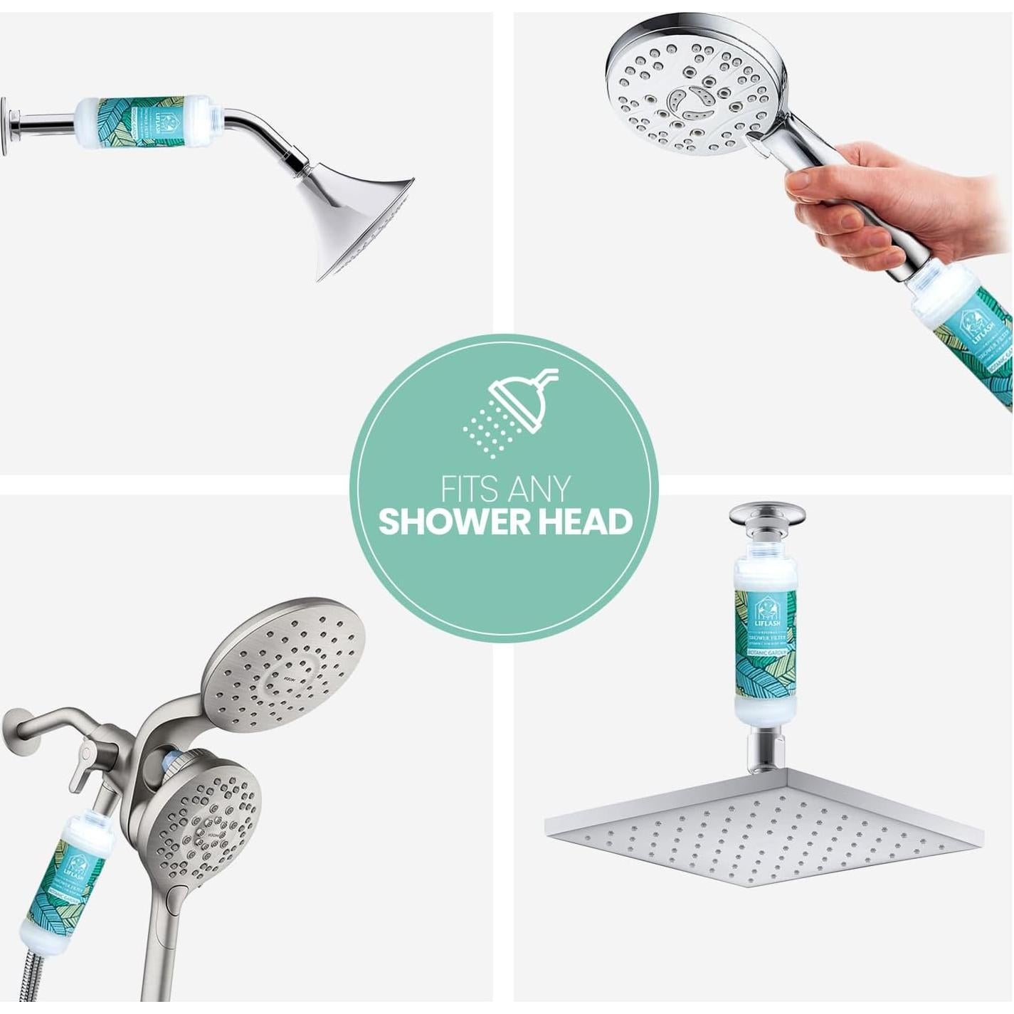 Filtro de Ducha de Vitamina C LIFLASH Jardín Botánico 170g