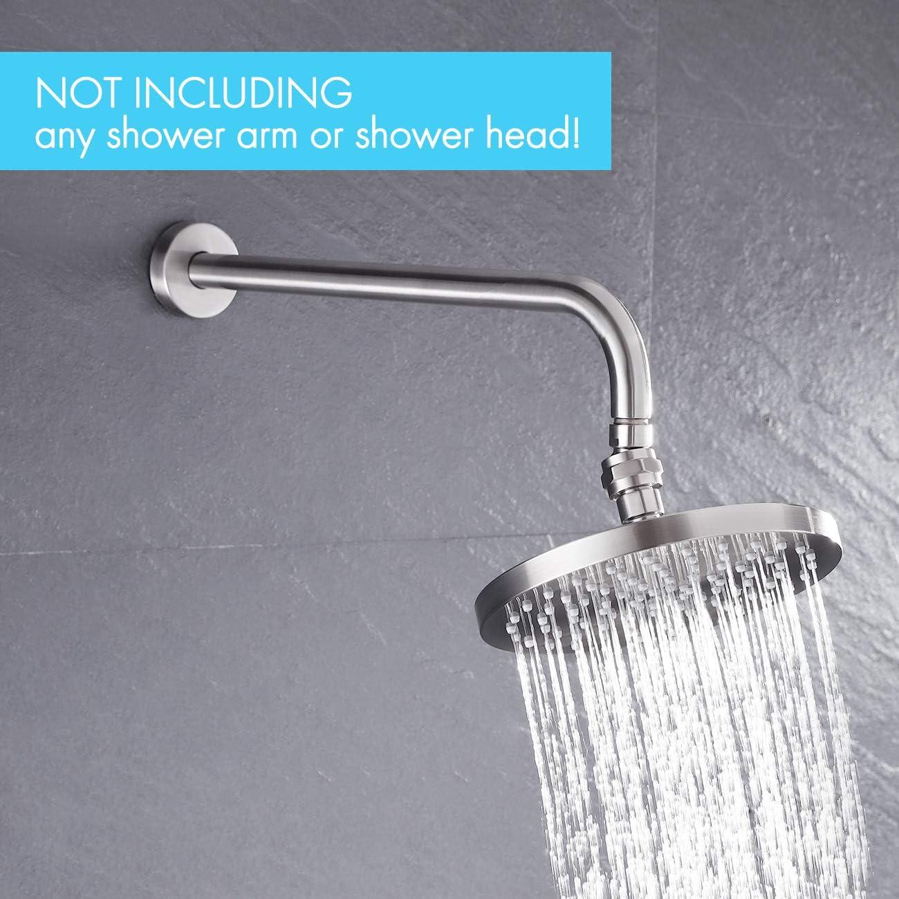 Adaptador de Cabezal de Ducha KES con Junta Esférica, Niquelado