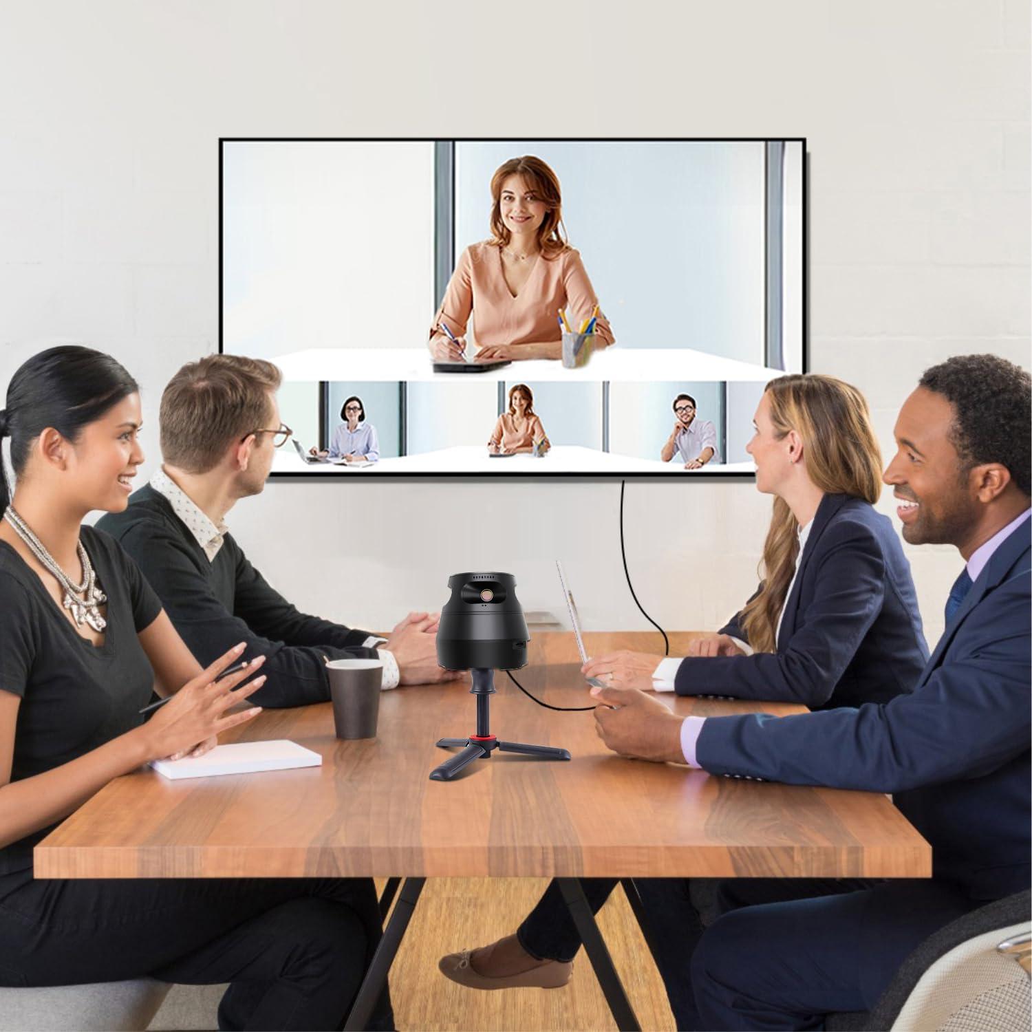 Cámara de Conferencia 360° 1080P LM-10B para Sala Mediana